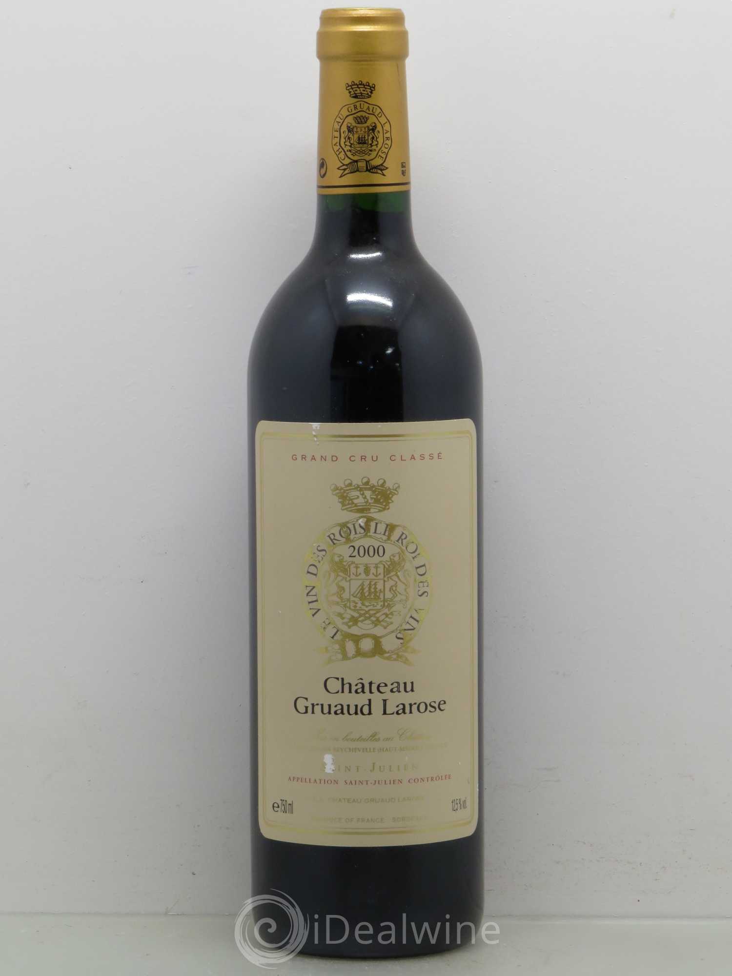 Château Gruaud Larose 2ème Grand Cru Classé 2000 - Lot de 1 bouteille - 0