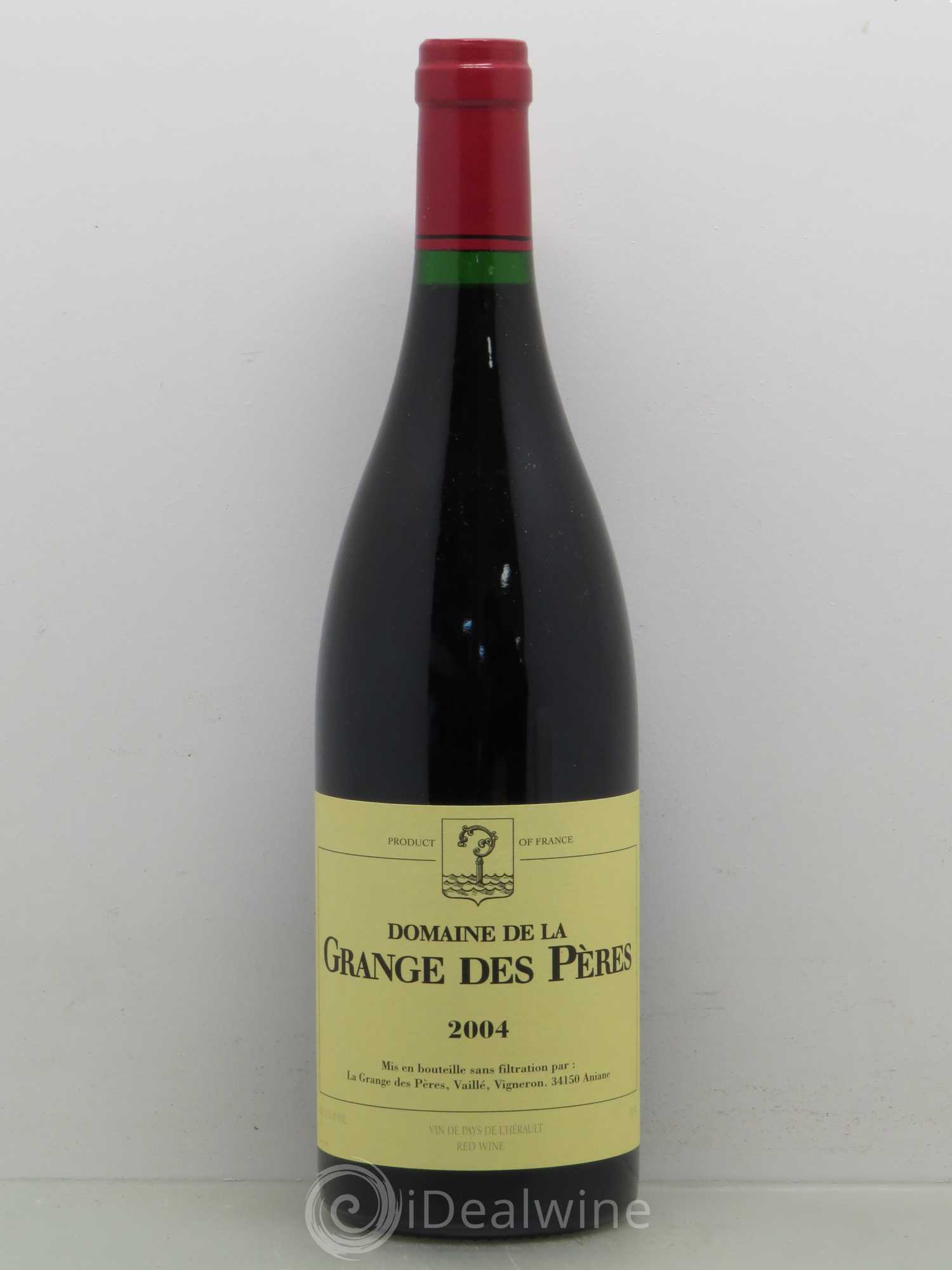 Pays d'Hérault Grange des Pères Laurent Vaillé 2004 - Lot de 1 bouteille - 0