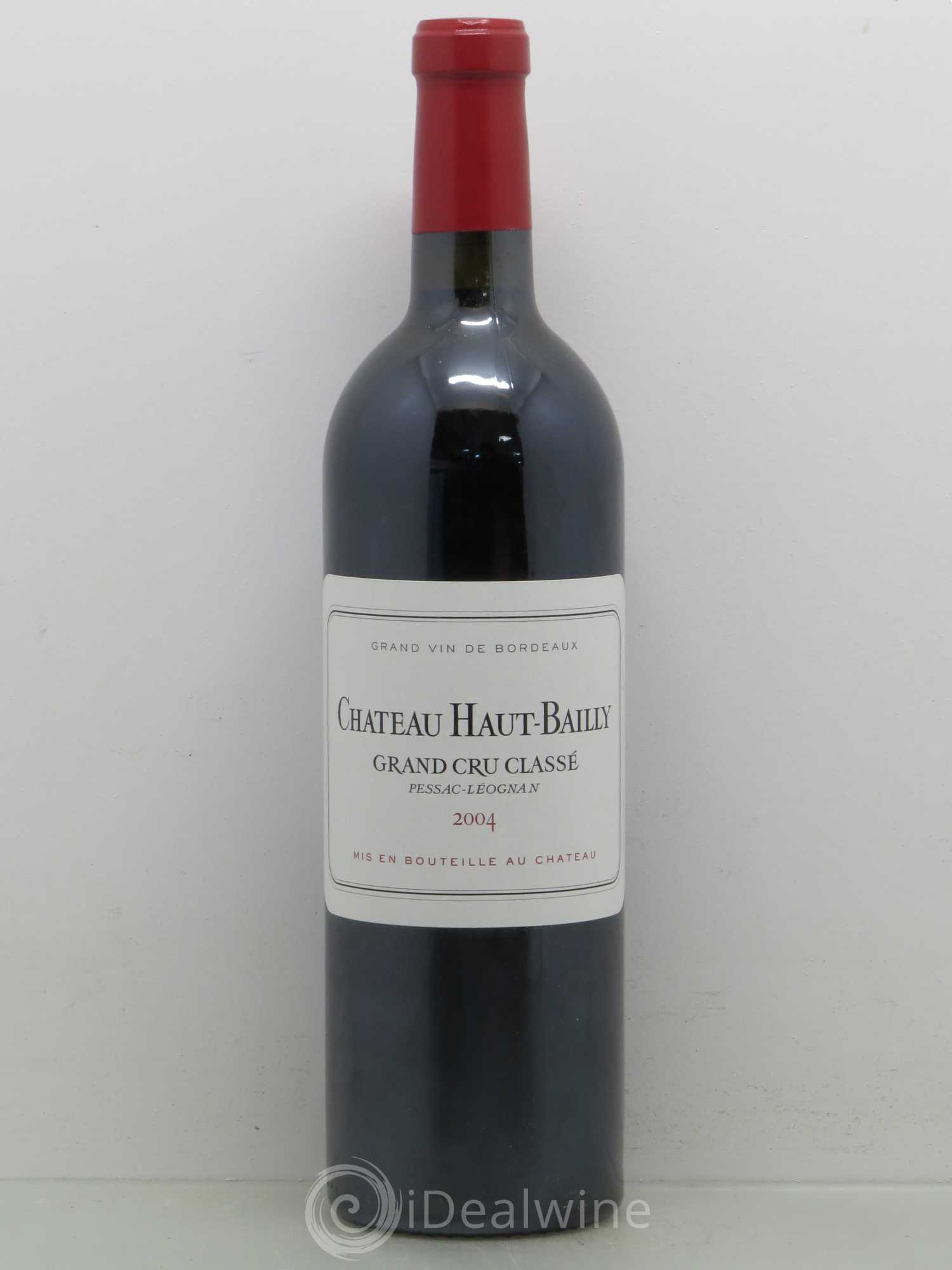 Château Haut-Bailly Cru Classé de Graves 2004 - Lot de 1 bouteille - 0