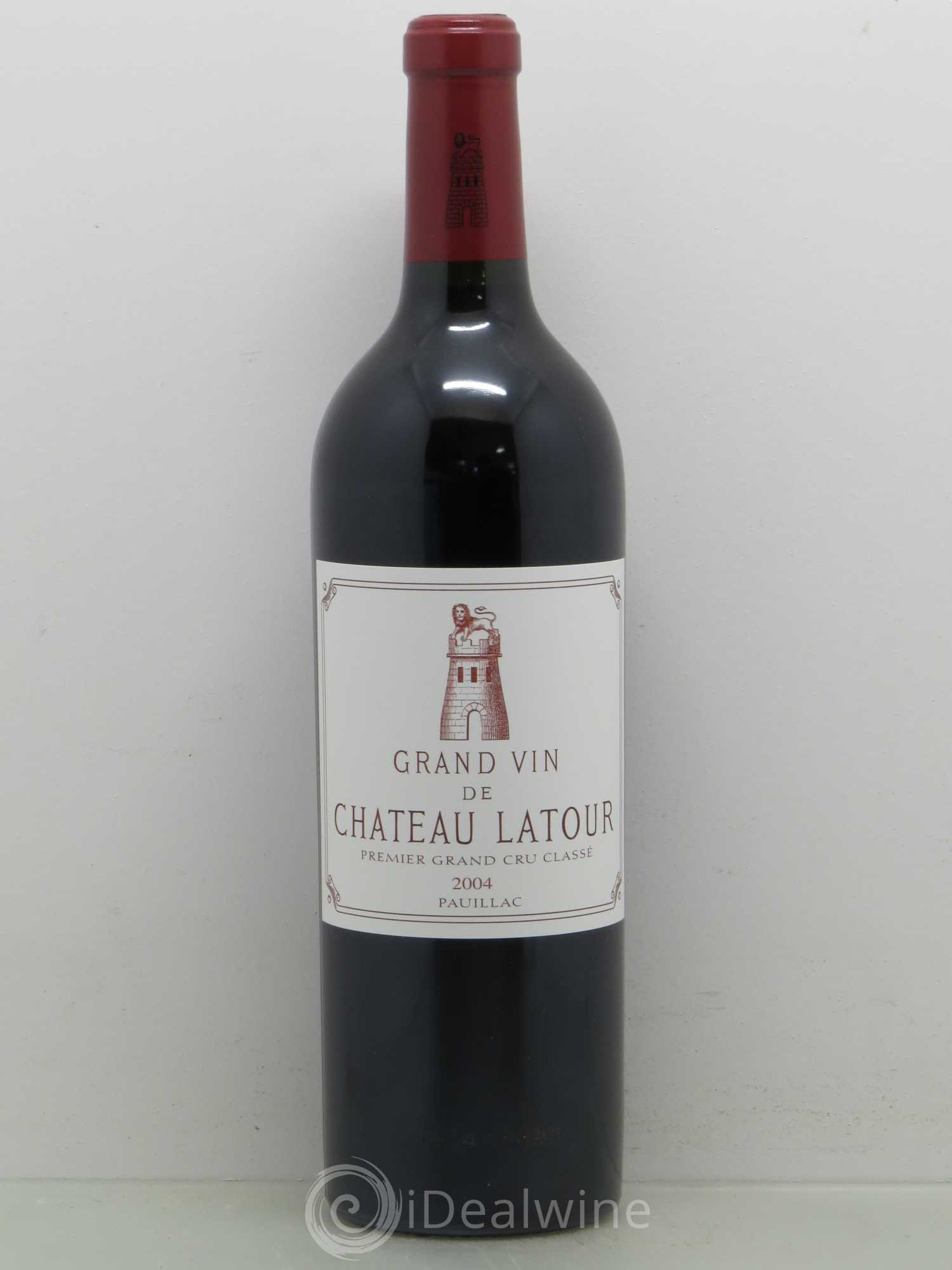 Château Latour 1er Grand Cru Classé 2004 - Lot de 1 bouteille - 0
