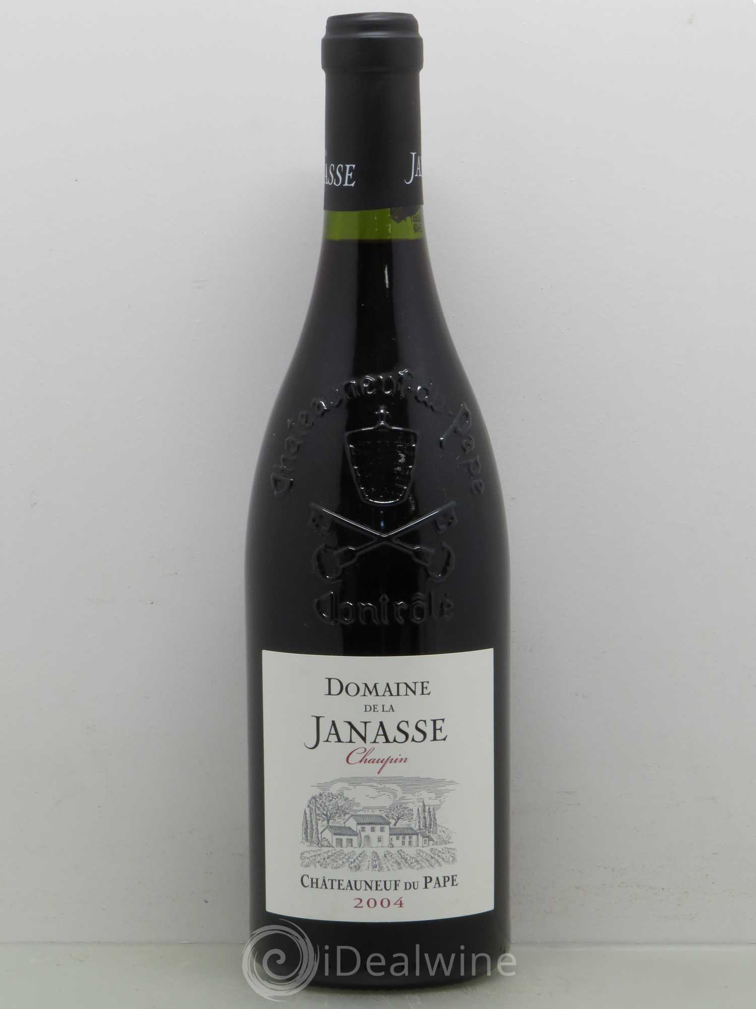 Châteauneuf-du-Pape Cuvée Chaupin La Janasse (Domaine de) 2004 - Lot de 1 bouteille - 0