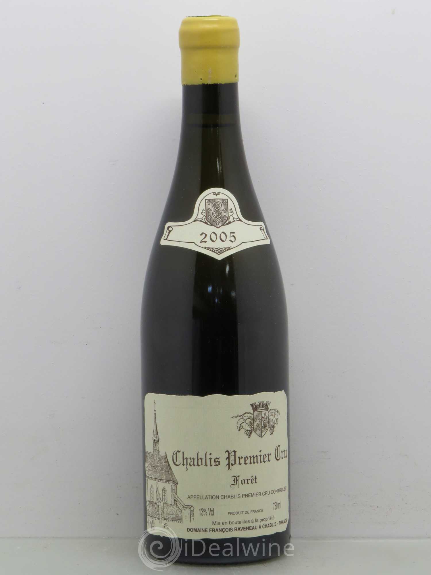 Chablis 1er Cru Forêt Raveneau (Domaine) 2005 - Lot de 1 bouteille - 0