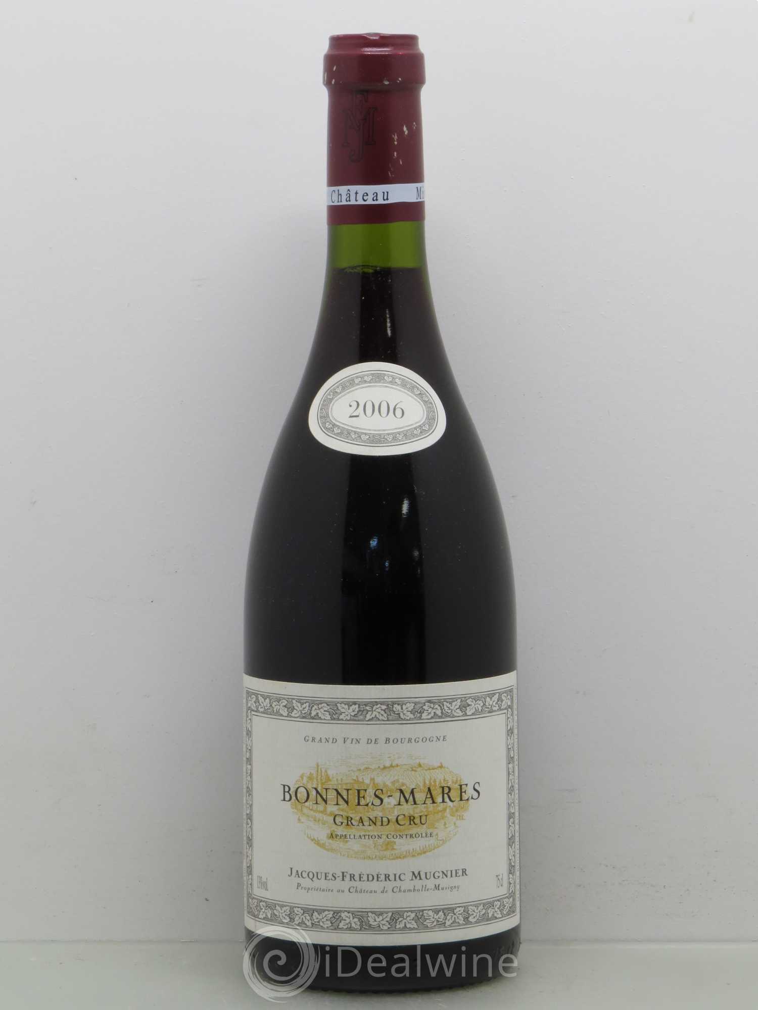 Bonnes-Mares Grand Cru Jacques-Frédéric Mugnier 2006 - Lot de 1 bouteille - 0