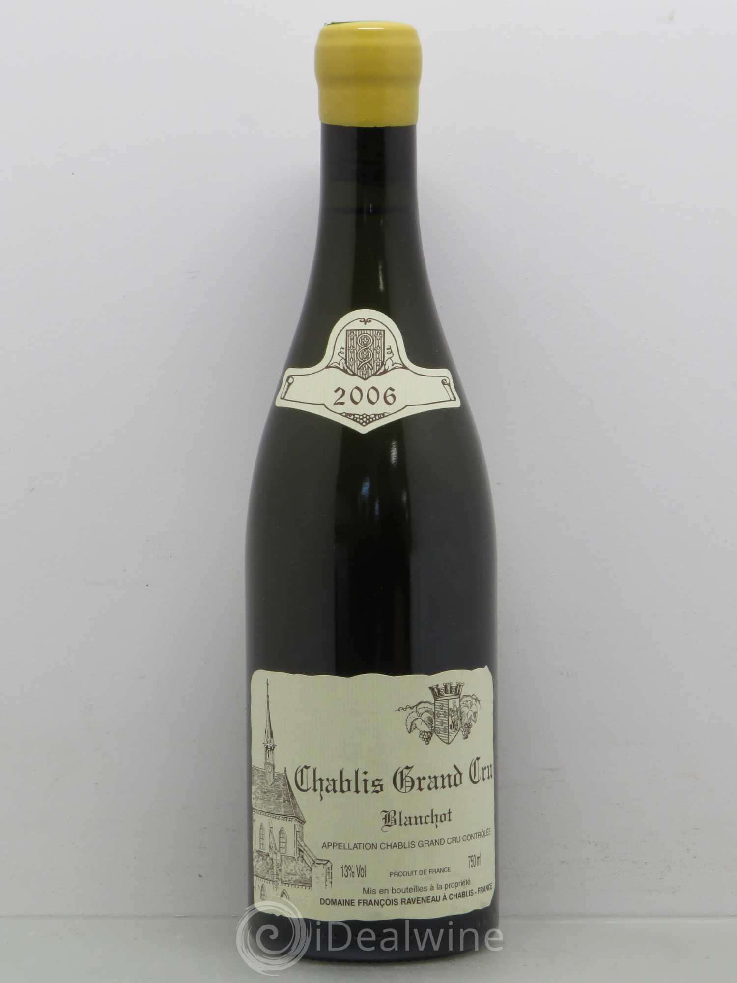 Chablis Grand Cru Blanchot Raveneau (Domaine) 2006 - Posten von 1 Flasche - 0