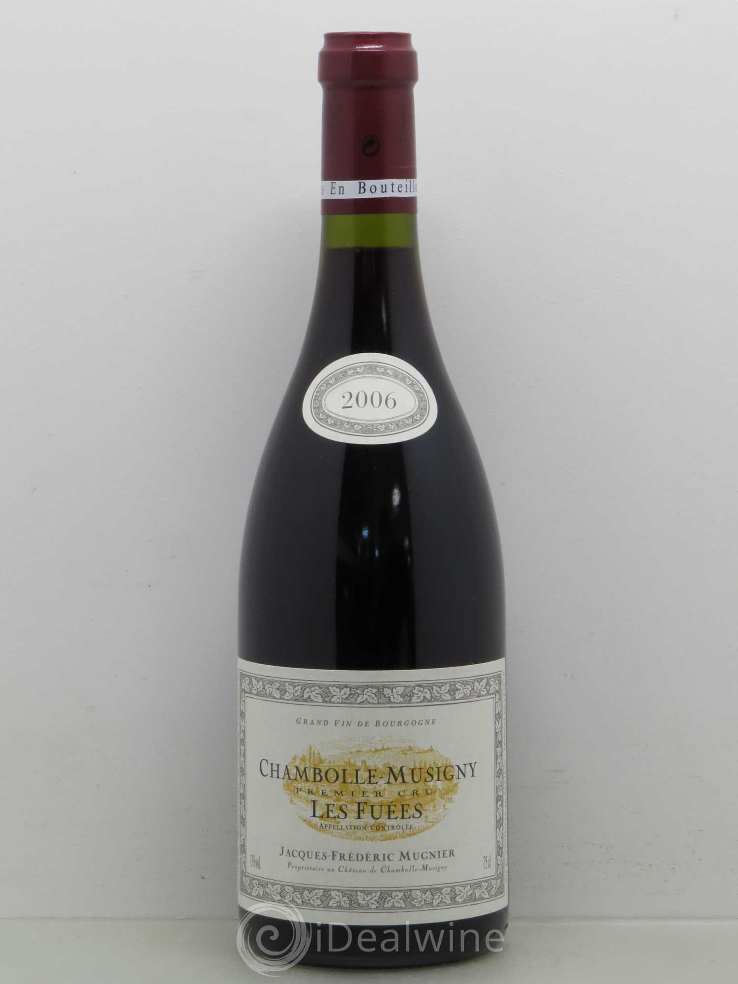 Chambolle-Musigny 1er Cru Les Fuées Jacques-Frédéric Mugnier 2006 - Lot de 1 bouteille - 0