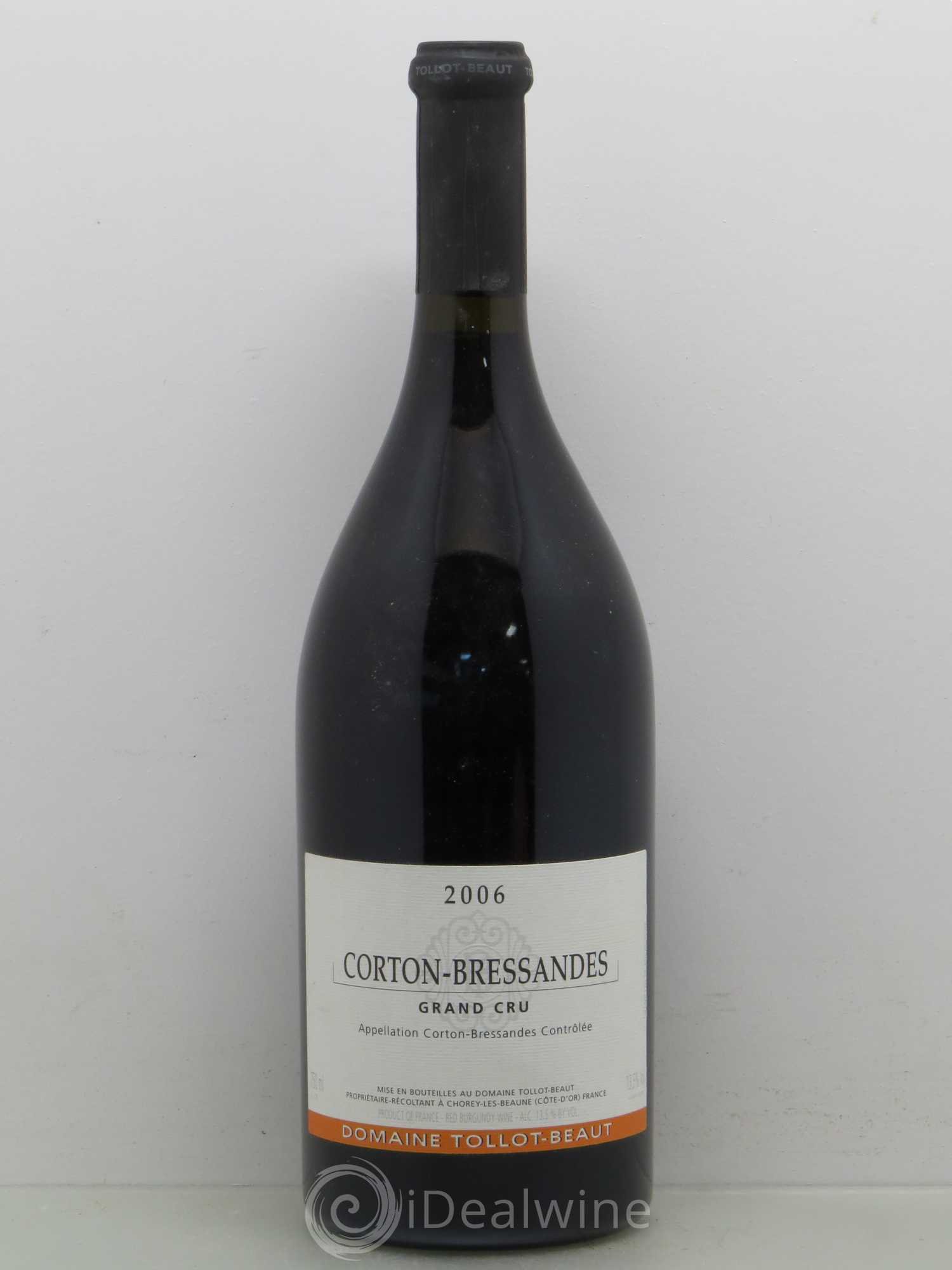 Corton-Bressandes Grand Cru Tollot Beaut (Domaine) 2006 - Lot de 1 bouteille - 0