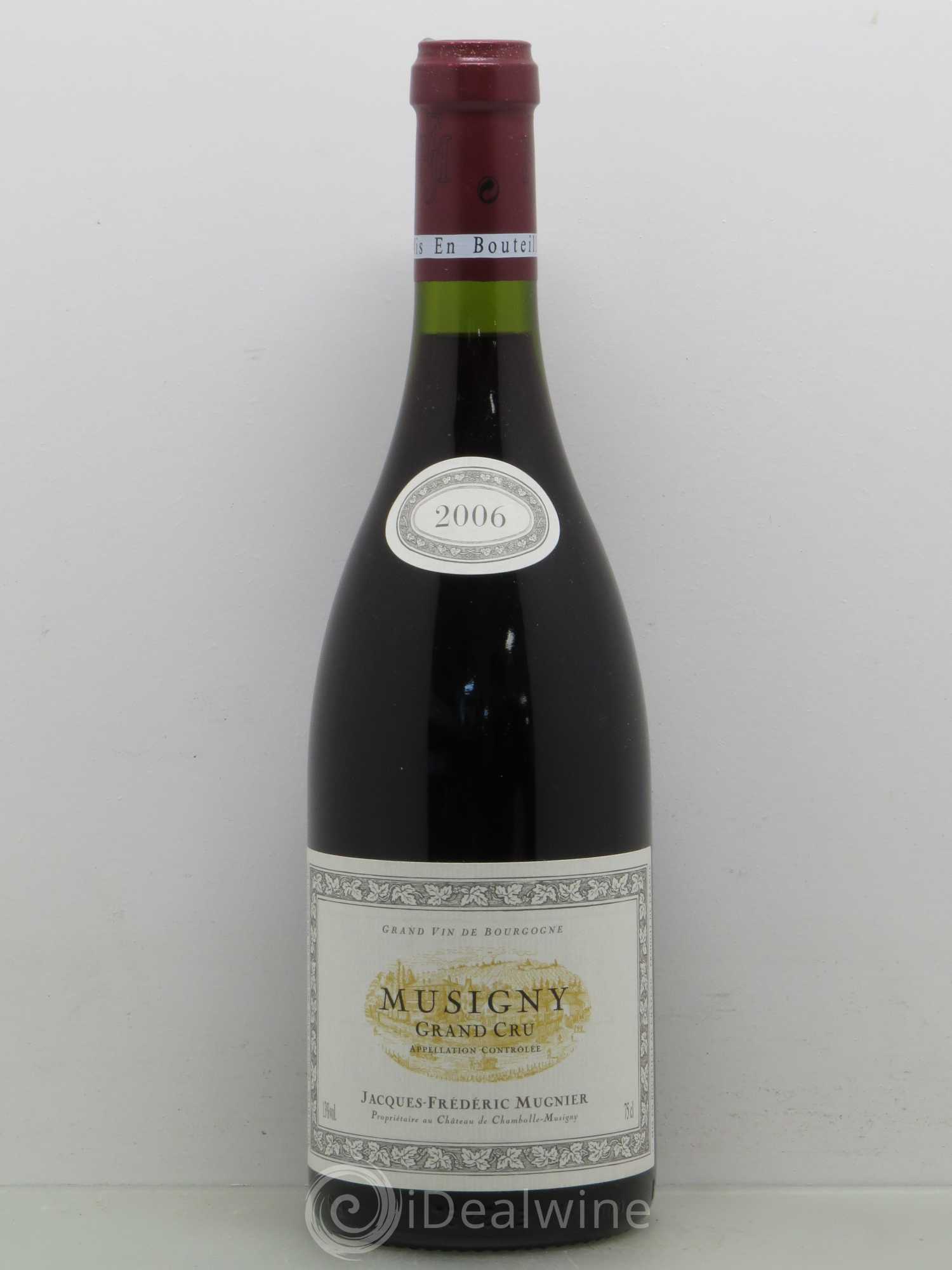 Musigny Grand Cru Jacques-Frédéric Mugnier 2006 - Lot de 1 bouteille - 0