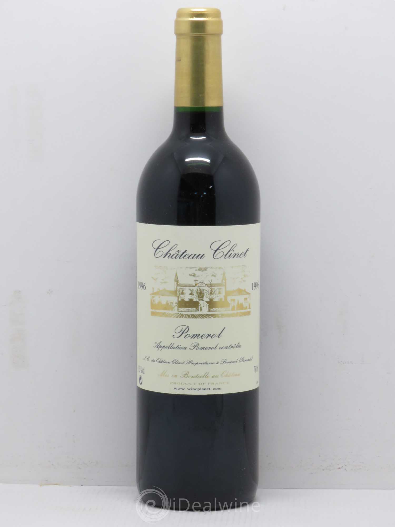 Château Clinet 1996 - Lot de 1 bouteille - 0
