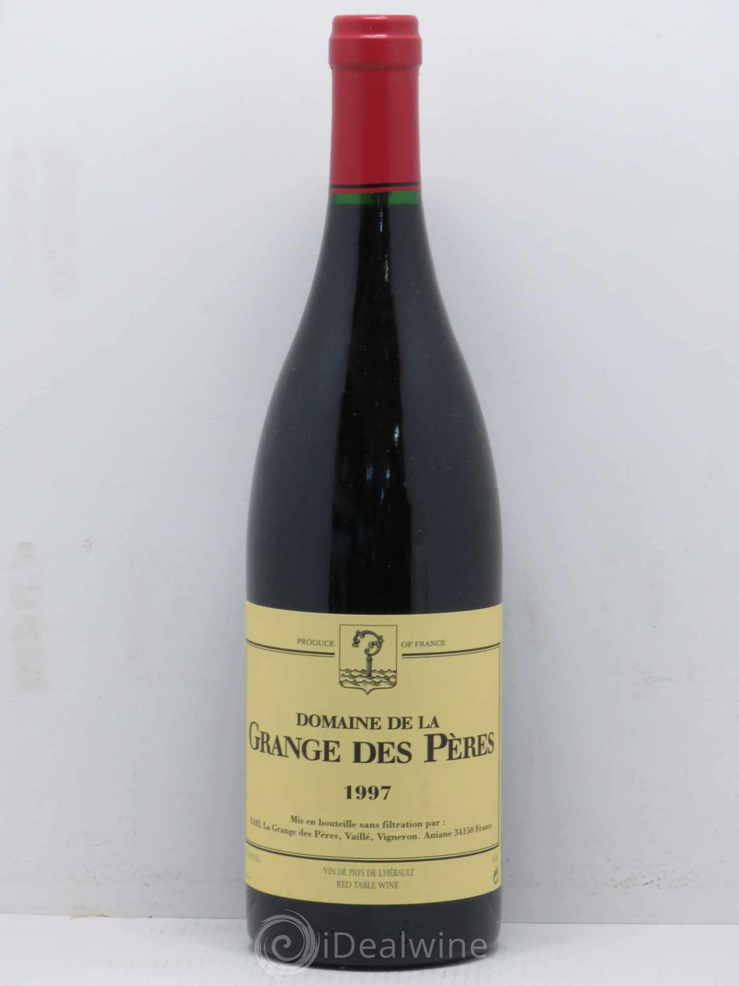 Pays d'Hérault Grange des Pères Laurent Vaillé 1997 - Lot de 1 bouteille - 0