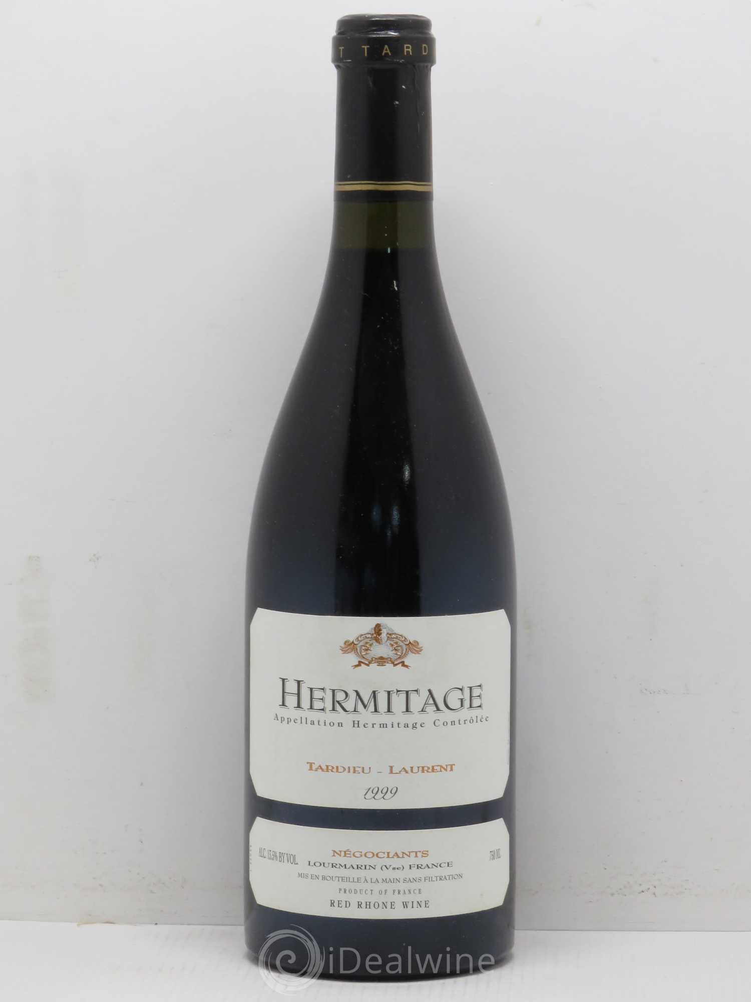 Hermitage Maison Tardieu-Laurent 1999 - Lot de 1 bouteille - 0