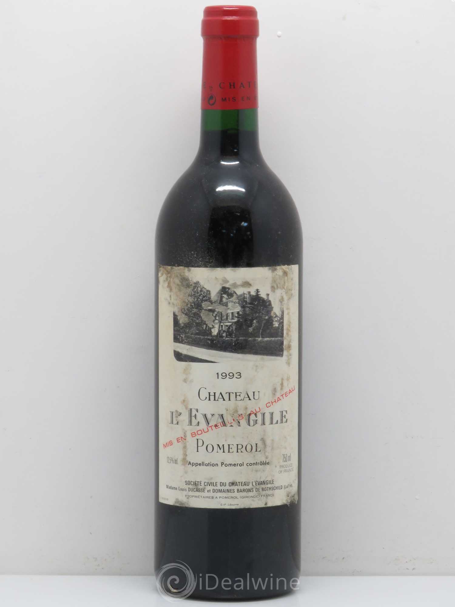 Château l' Évangile 1993 - Lot de 1 bouteille - 0