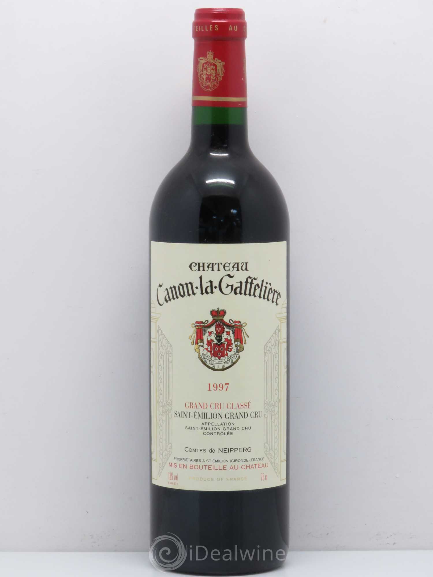 Château Canon la Gaffelière 1er Grand Cru Classé B 1997 - Lot de 1 bouteille - 0