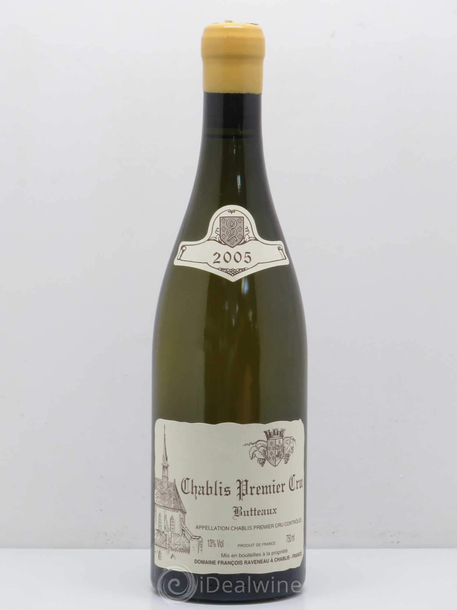 Chablis 1er Cru Butteaux Raveneau (Domaine) 2005 - Lot de 1 bouteille - 0