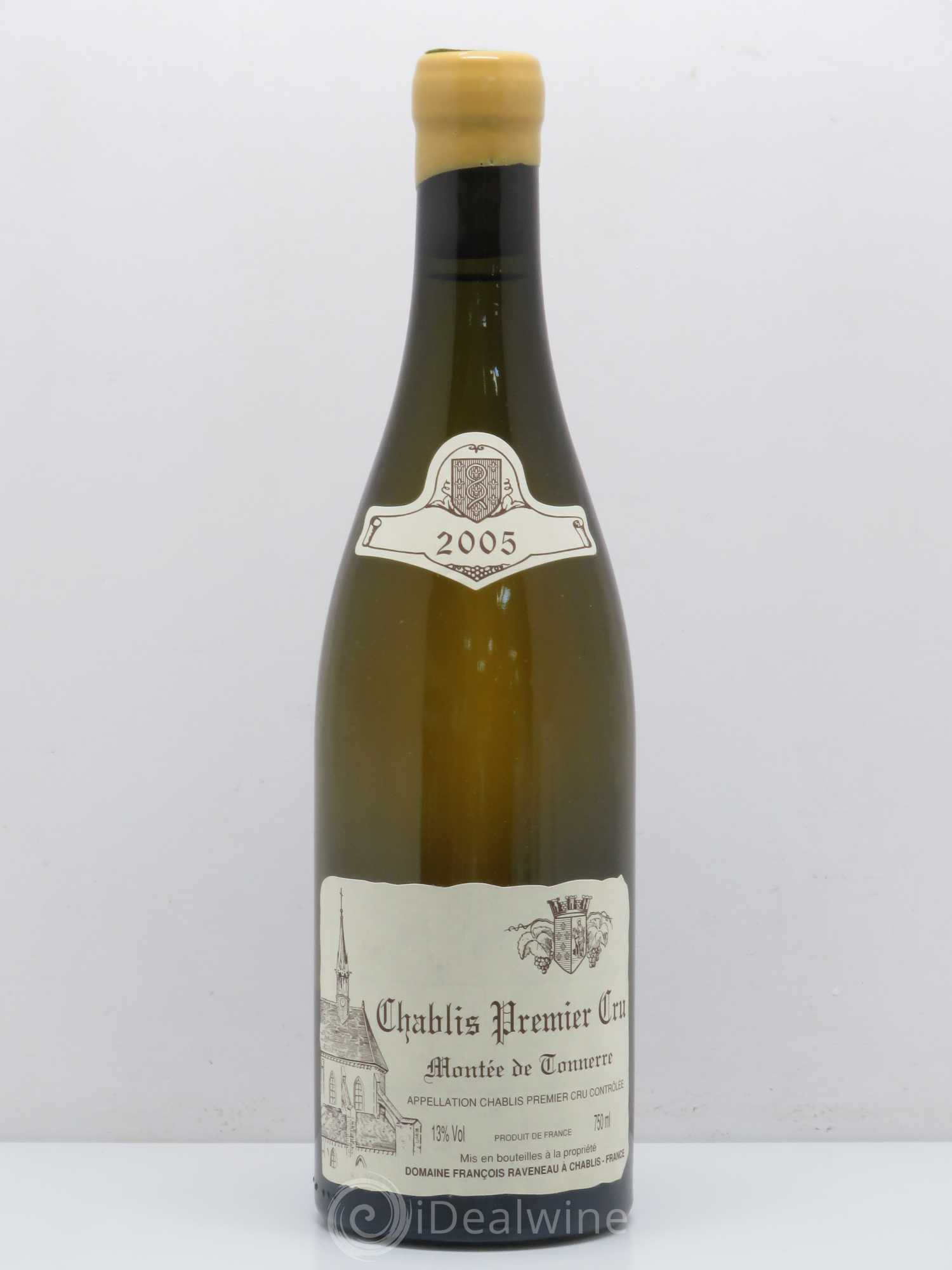 Chablis 1er Cru Montée de Tonnerre Raveneau (Domaine) 2005 - Lot de 1 bouteille - 0