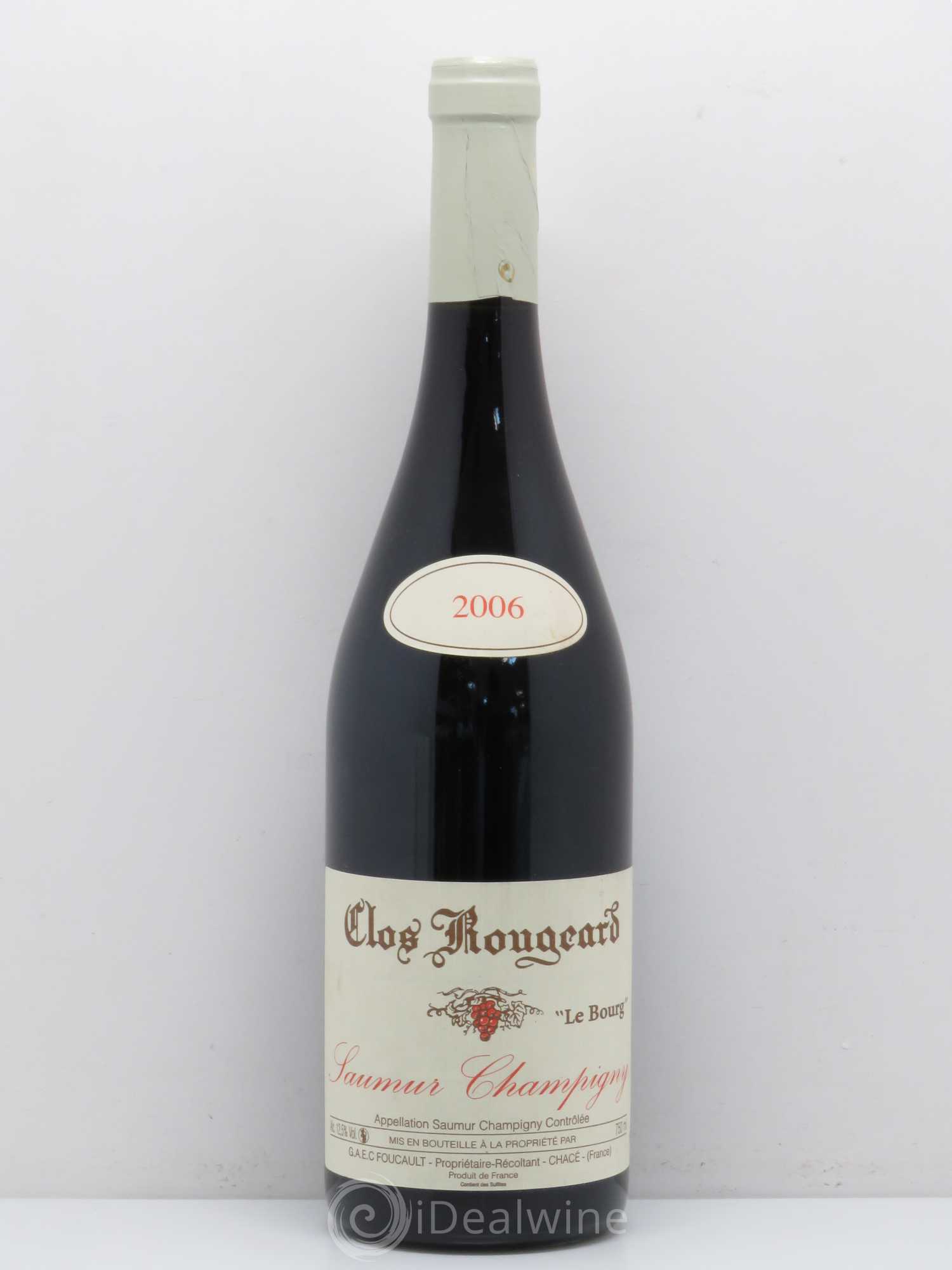 Saumur-Champigny Le Bourg Clos Rougeard 2006 - Lot de 1 bouteille - 0