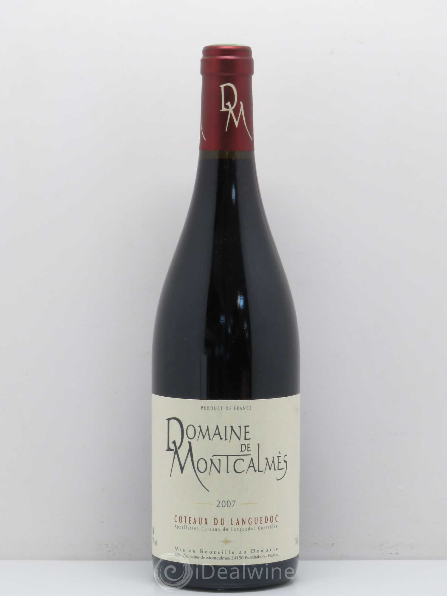 Terrasses du Larzac Domaine de Montcalmès Frédéric Pourtalié 2007 - Lot de 1 bouteille - 0