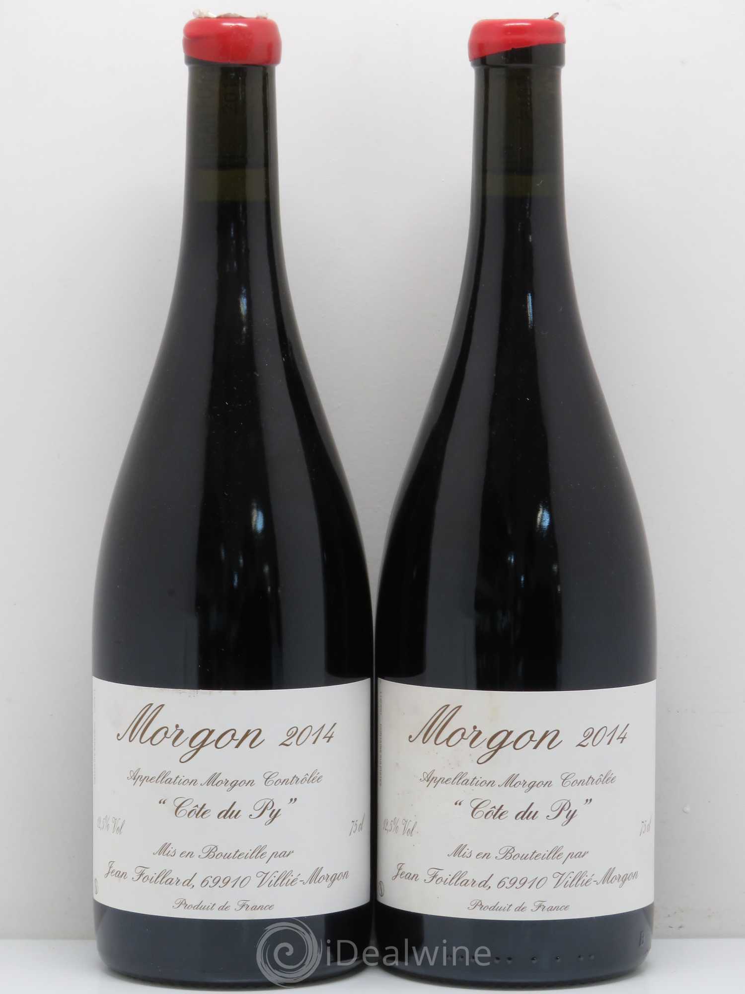 Morgon Côte du Py Jean Foillard 2014 - Lot de 2 bouteilles - 0