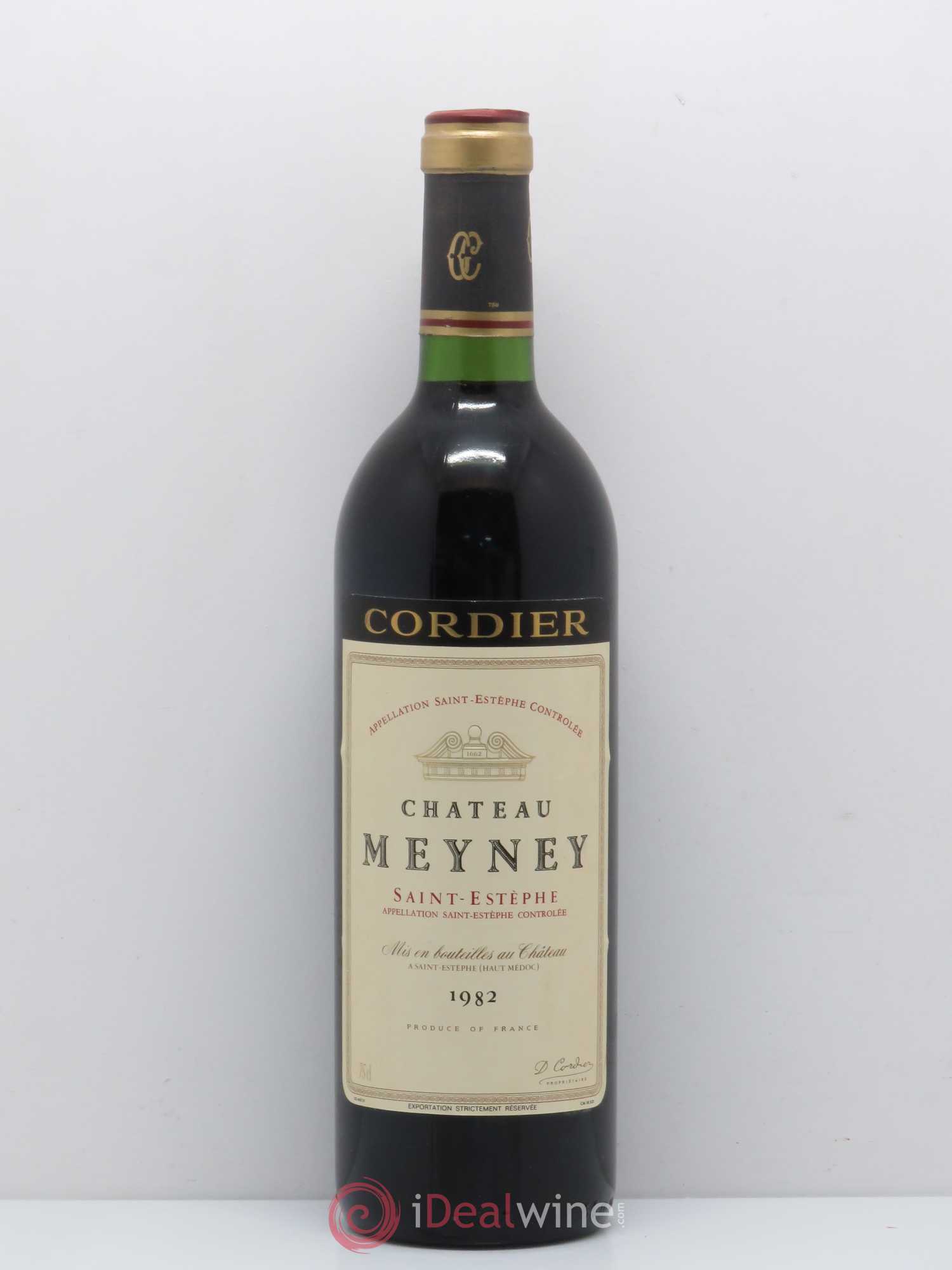 Château Meyney 1982 - Lot de 1 bouteille - 0