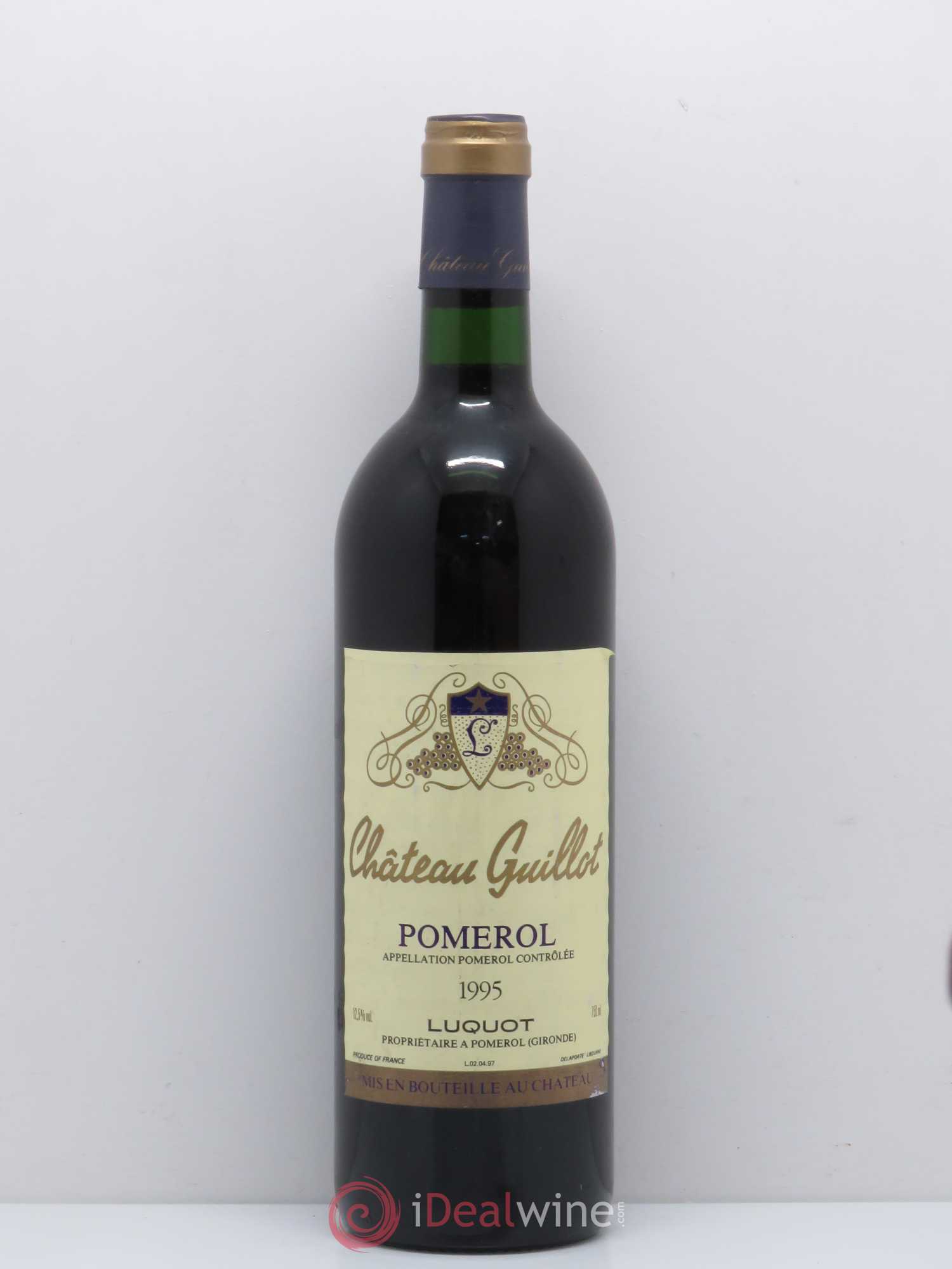 Pomerol Château Guillot 1995 - Posten von 1 Flasche - 0