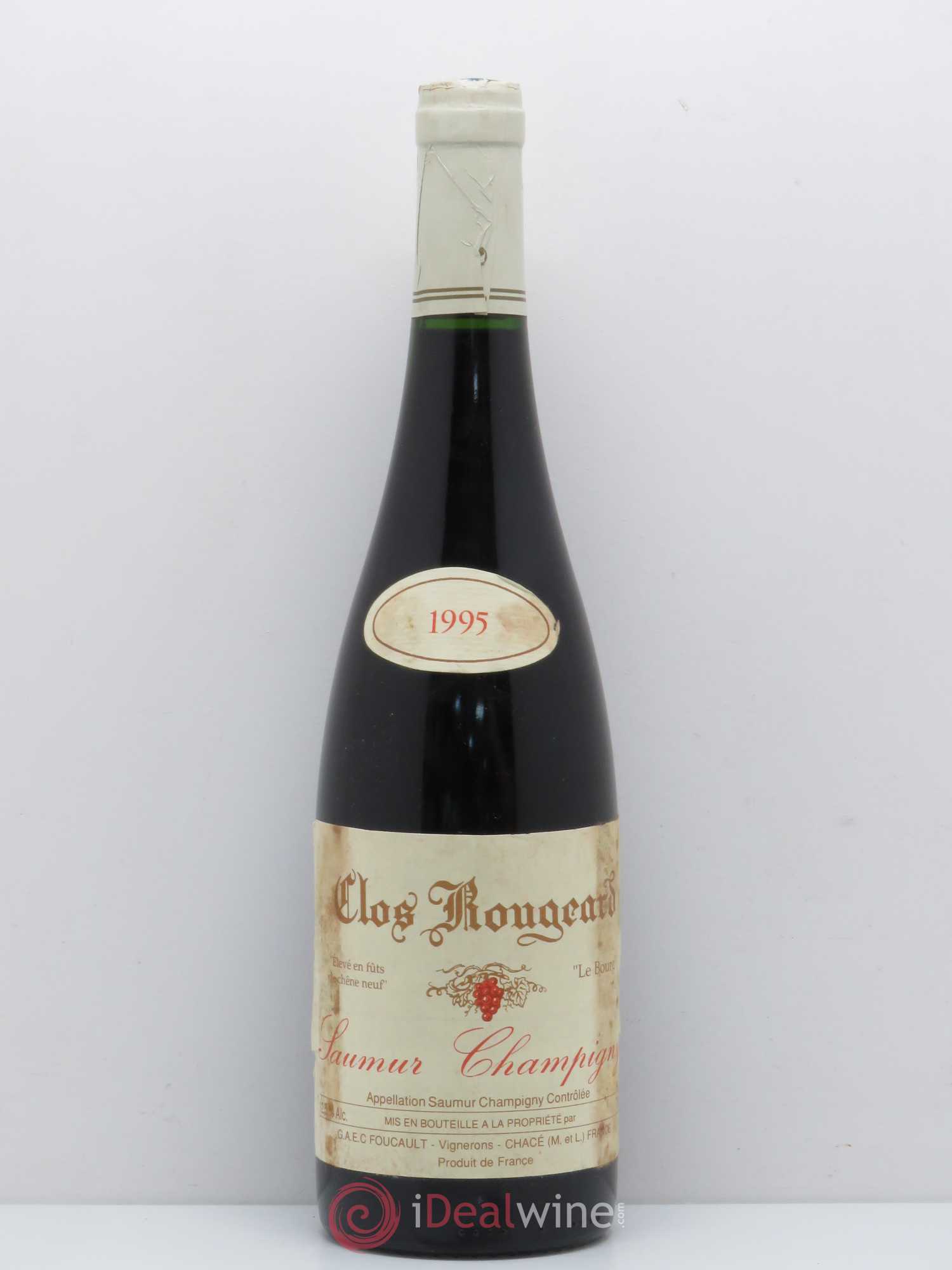 Saumur-Champigny Le Bourg Clos Rougeard 1995 - Lot de 1 bouteille - 0