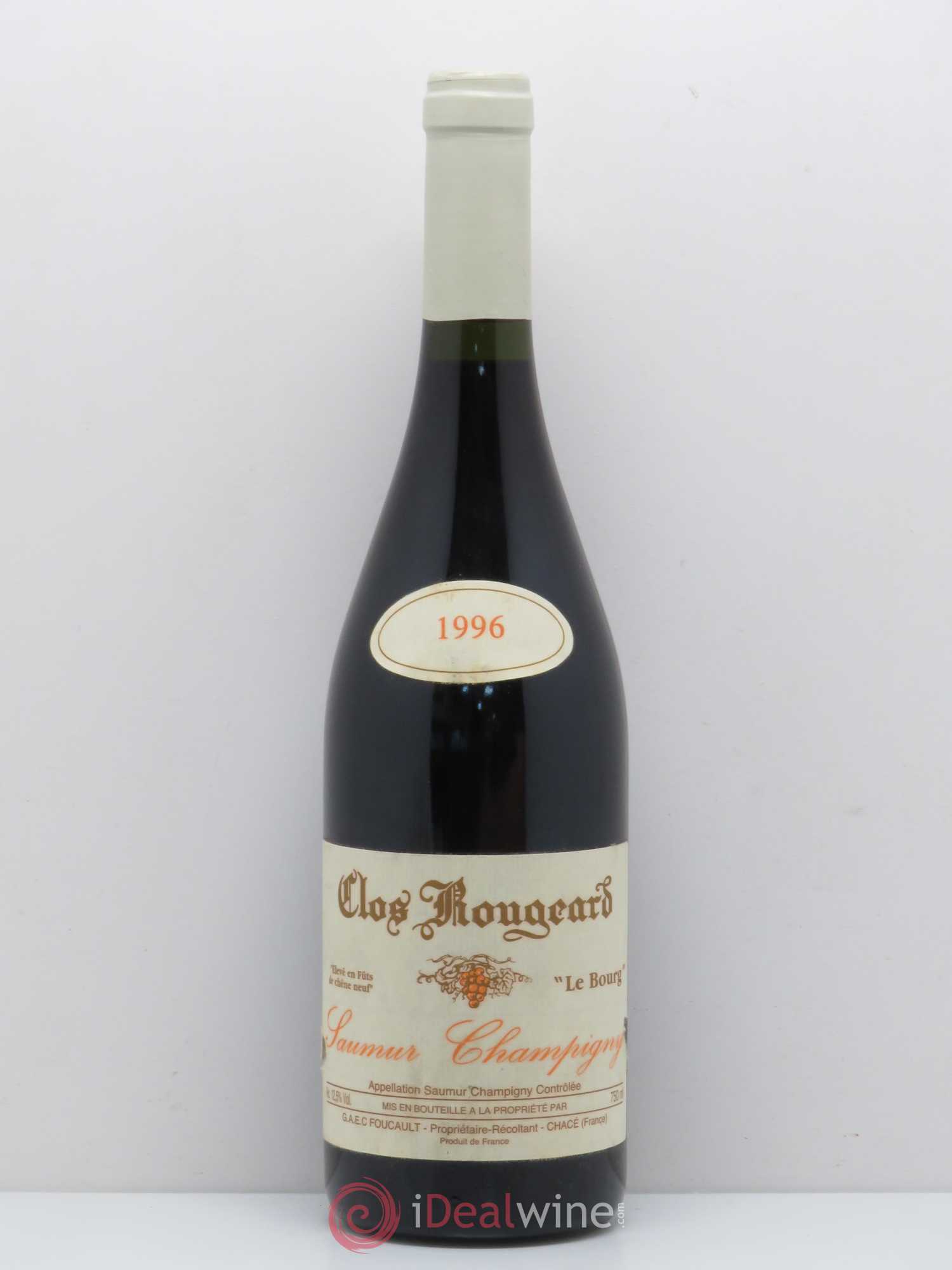 Saumur-Champigny Le Bourg Clos Rougeard 1996 - Lot de 1 bouteille - 0