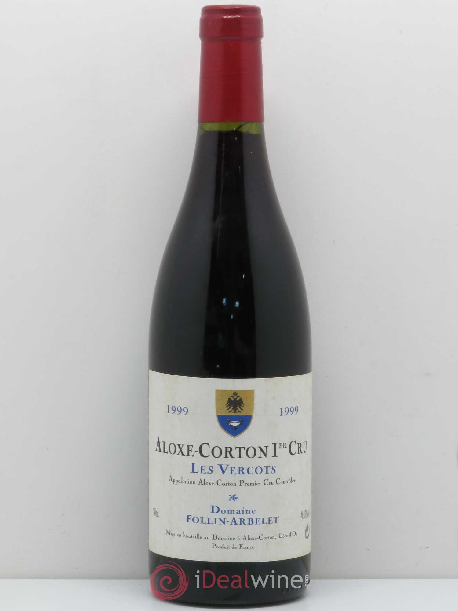 Aloxe-Corton 1er Cru Les Vercots Follin-Arbelet (Domaine) 1999 - Lotto di 1 bottiglia - 0