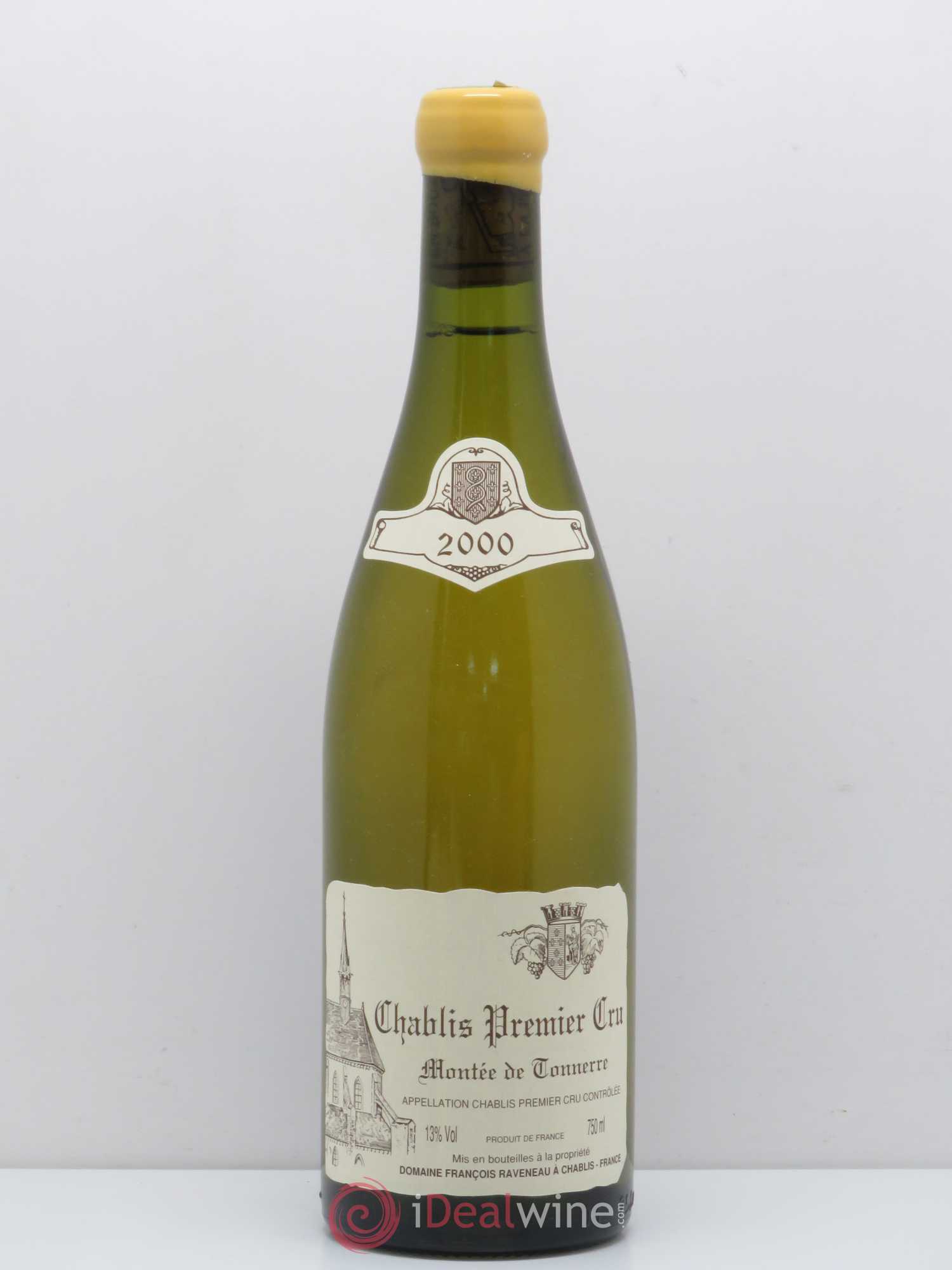 Chablis 1er Cru Montée de Tonnerre Raveneau (Domaine) 2000 - Lot de 1 bouteille - 0