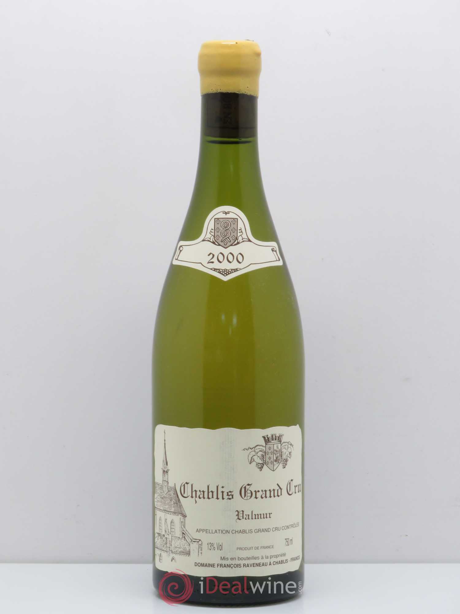 Chablis Grand Cru Valmur Raveneau (Domaine) 2000 - Lot de 1 bouteille - 0