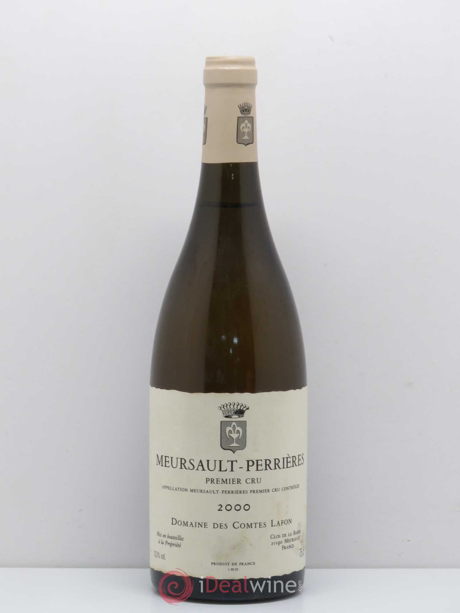 Meursault 1er Cru Perrières Comtes Lafon (Domaine des) 2000 - Lot de 1 bouteille - 0