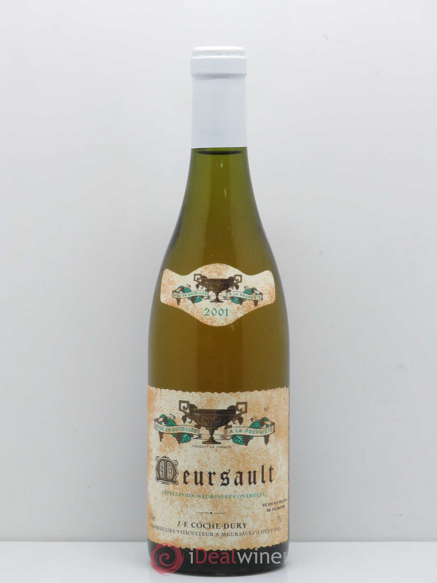 Meursault Coche Dury (Domaine) 2001 - Lot de 1 bouteille - 0