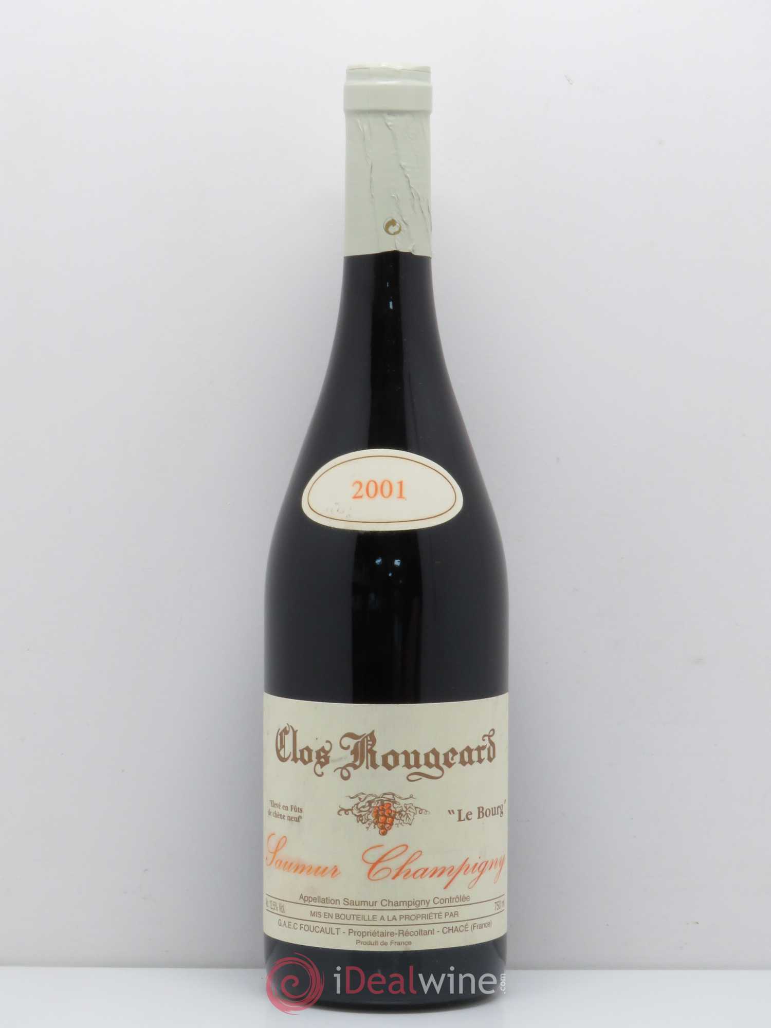 Saumur-Champigny Le Bourg Clos Rougeard 2001 - Lot de 1 bouteille - 0