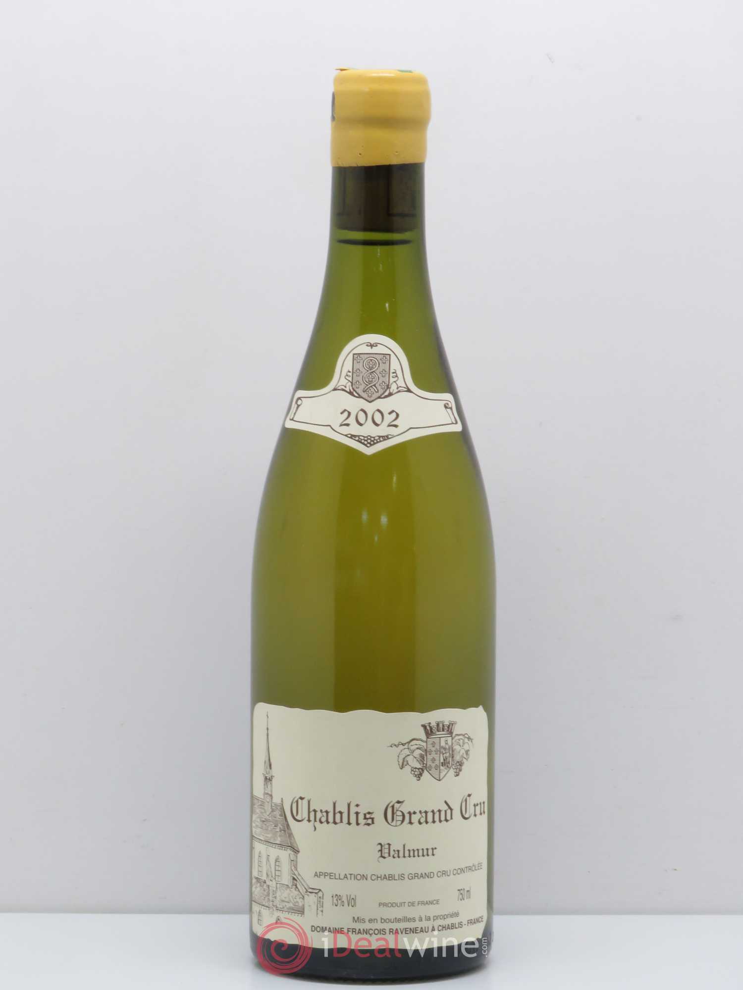 Chablis Grand Cru Valmur Raveneau (Domaine) 2002 - Lot de 1 bouteille - 0