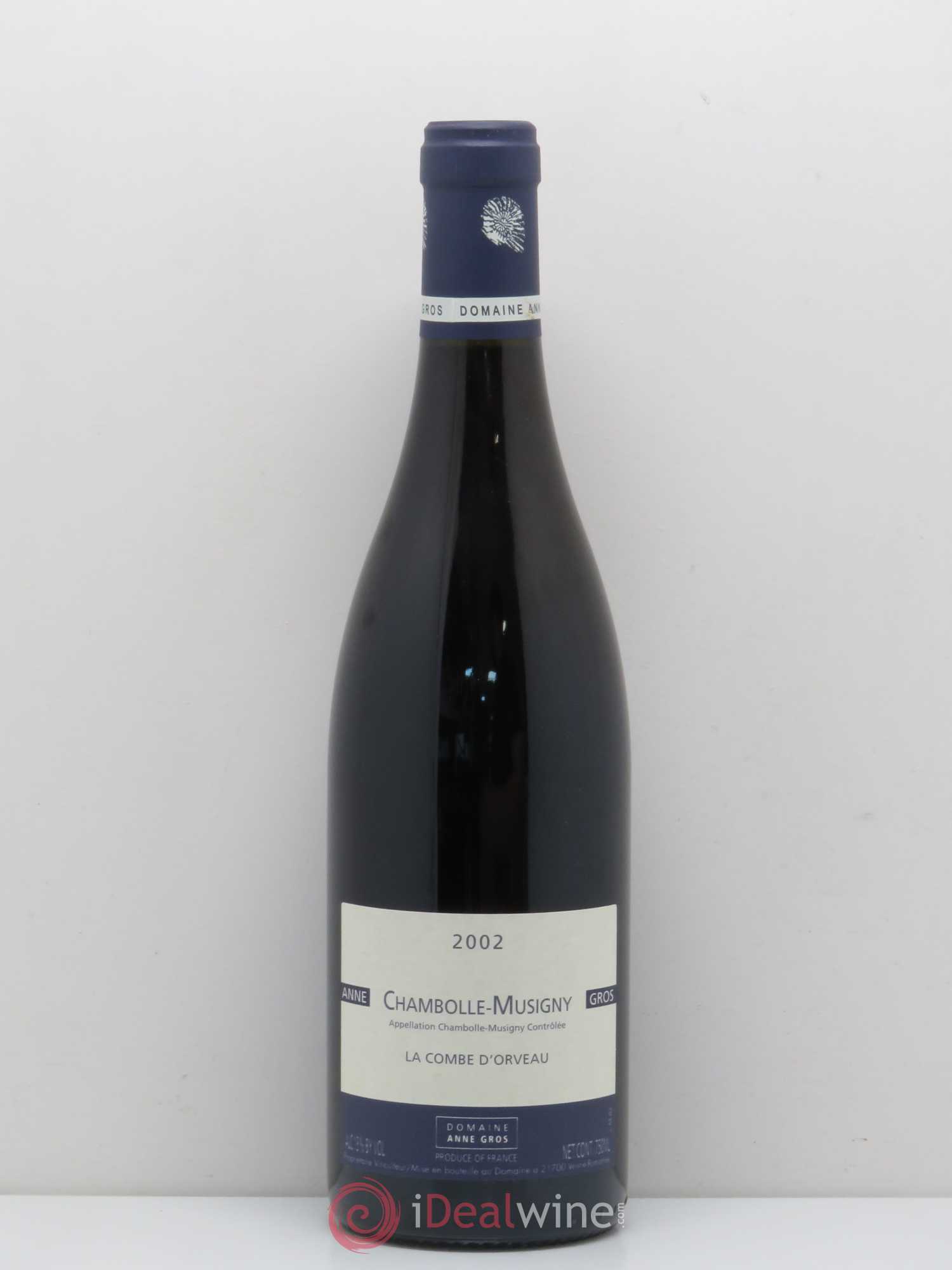 Chambolle-Musigny La Combe d'Orveau Anne Gros 2002 - Lot de 1 bouteille - 0