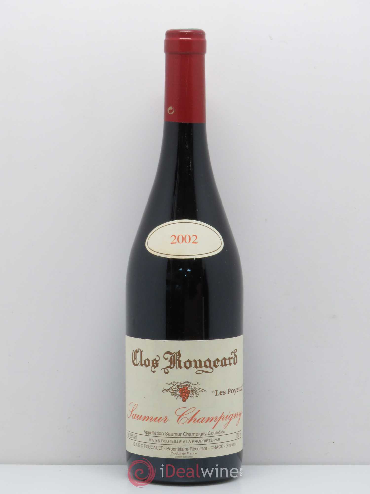 Saumur-Champigny Les Poyeux Clos Rougeard 2002 - Lot de 1 bouteille - 0