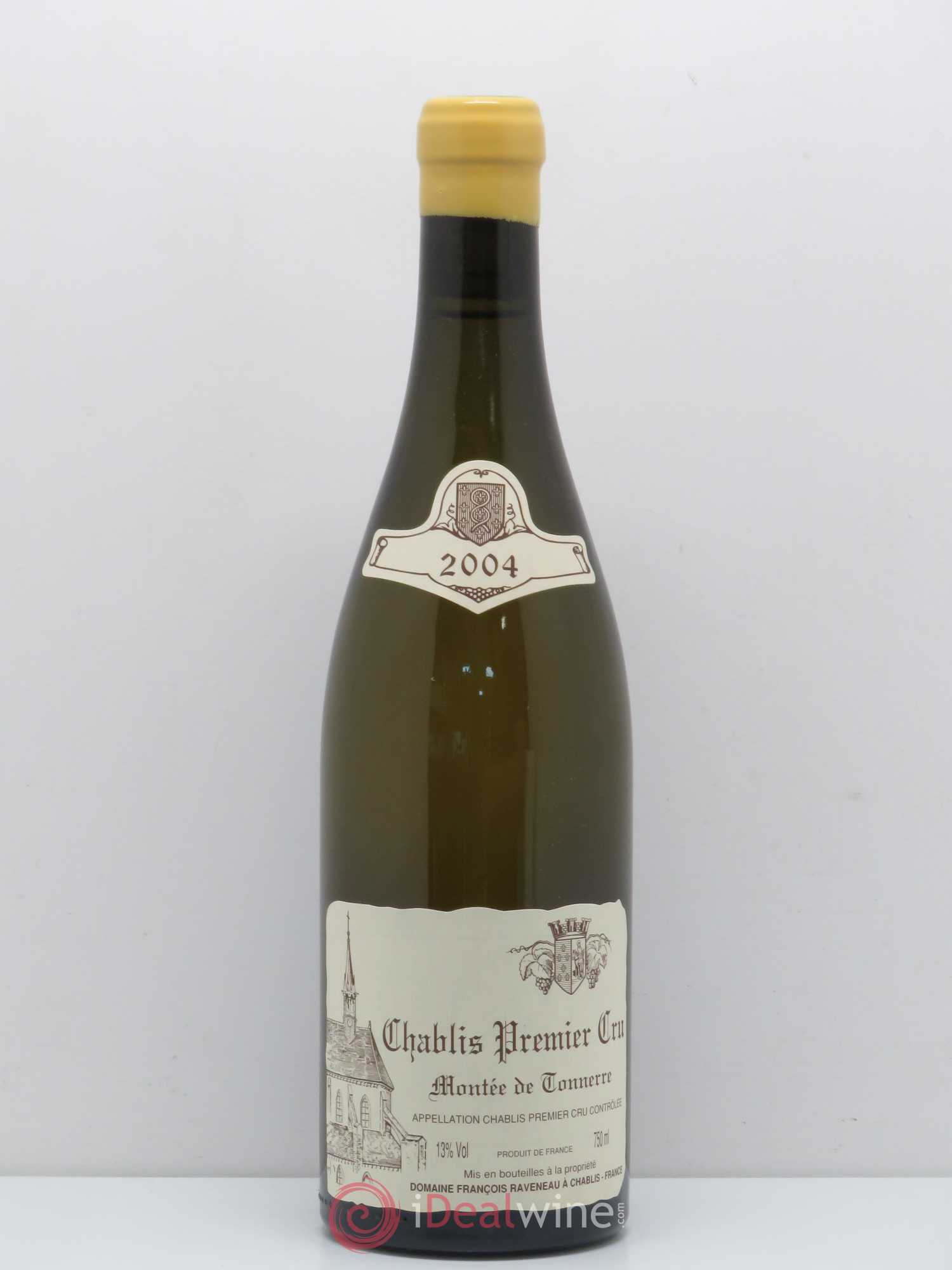 Chablis 1er Cru Montée de Tonnerre Raveneau (Domaine) 2004 - Posten von 1 Flasche - 0