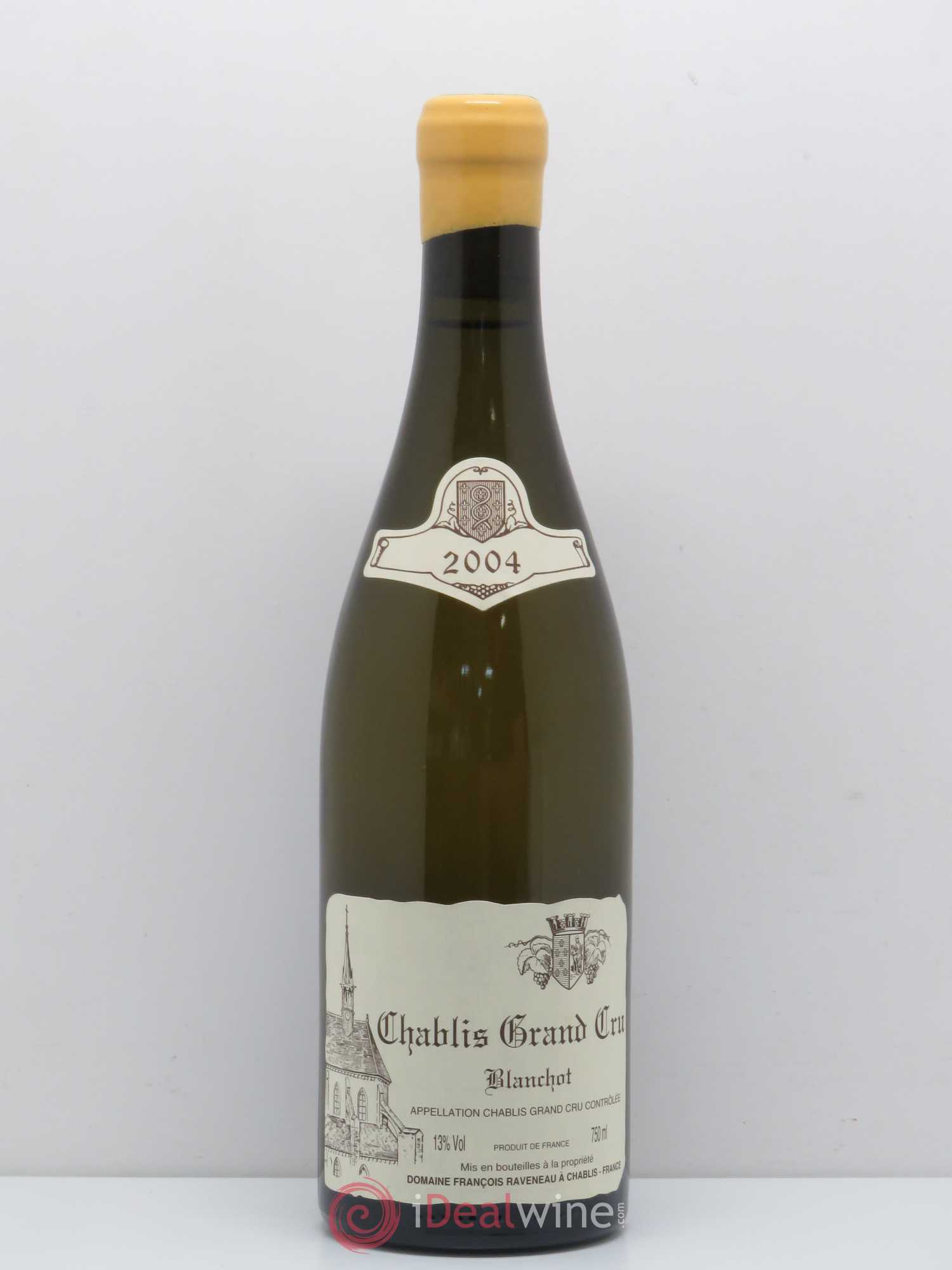 Chablis Grand Cru Blanchot Raveneau (Domaine) 2004 - Posten von 1 Flasche - 0