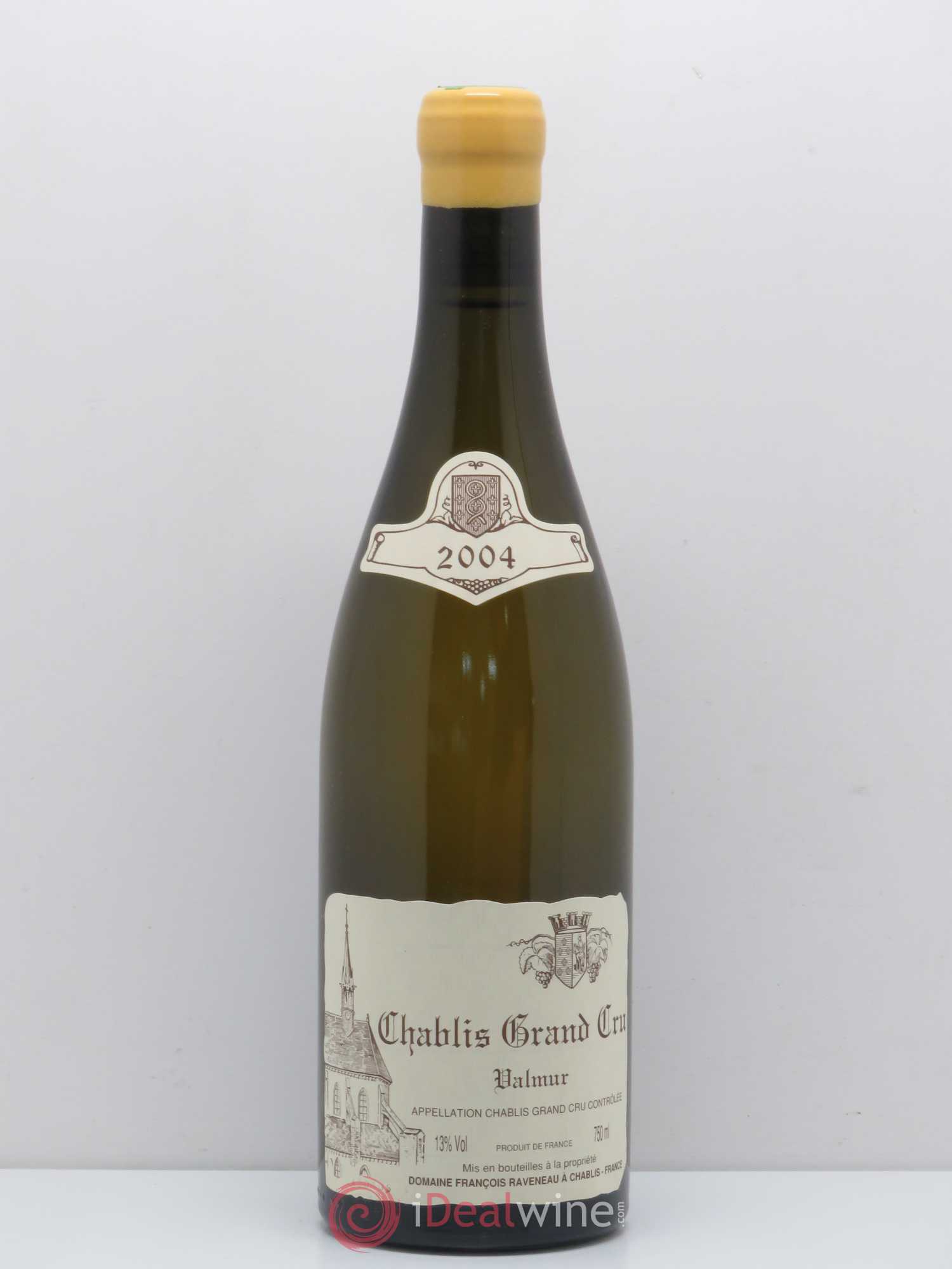 Chablis Grand Cru Valmur Raveneau (Domaine) 2004 - Lot de 1 bouteille - 0