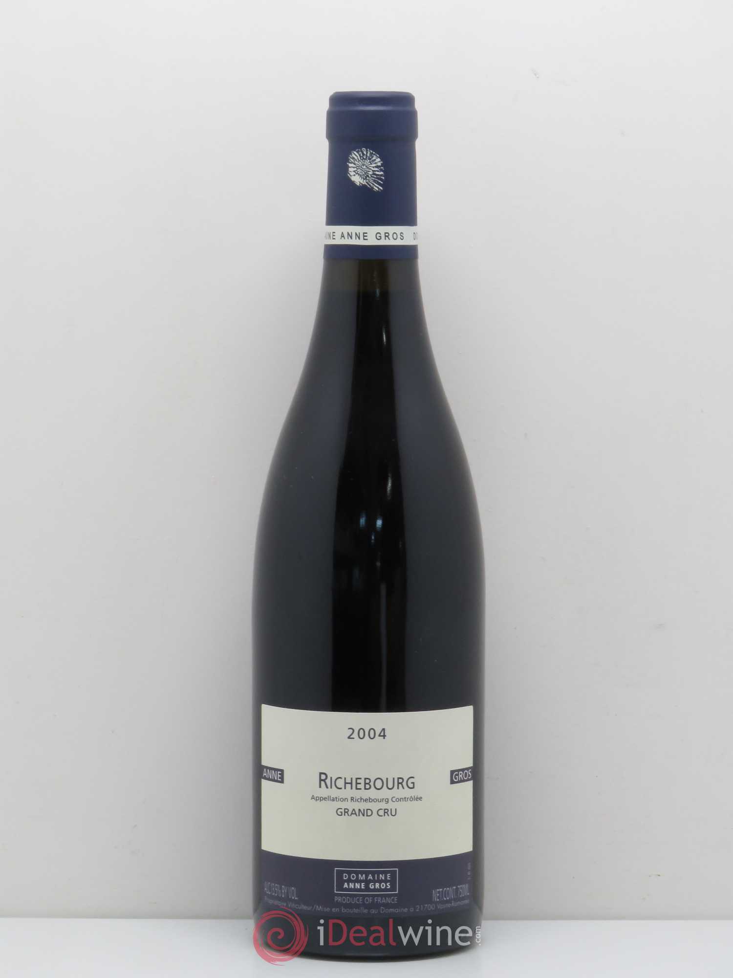 Richebourg Grand Cru Anne Gros 2004 - Lot de 1 bouteille - 0