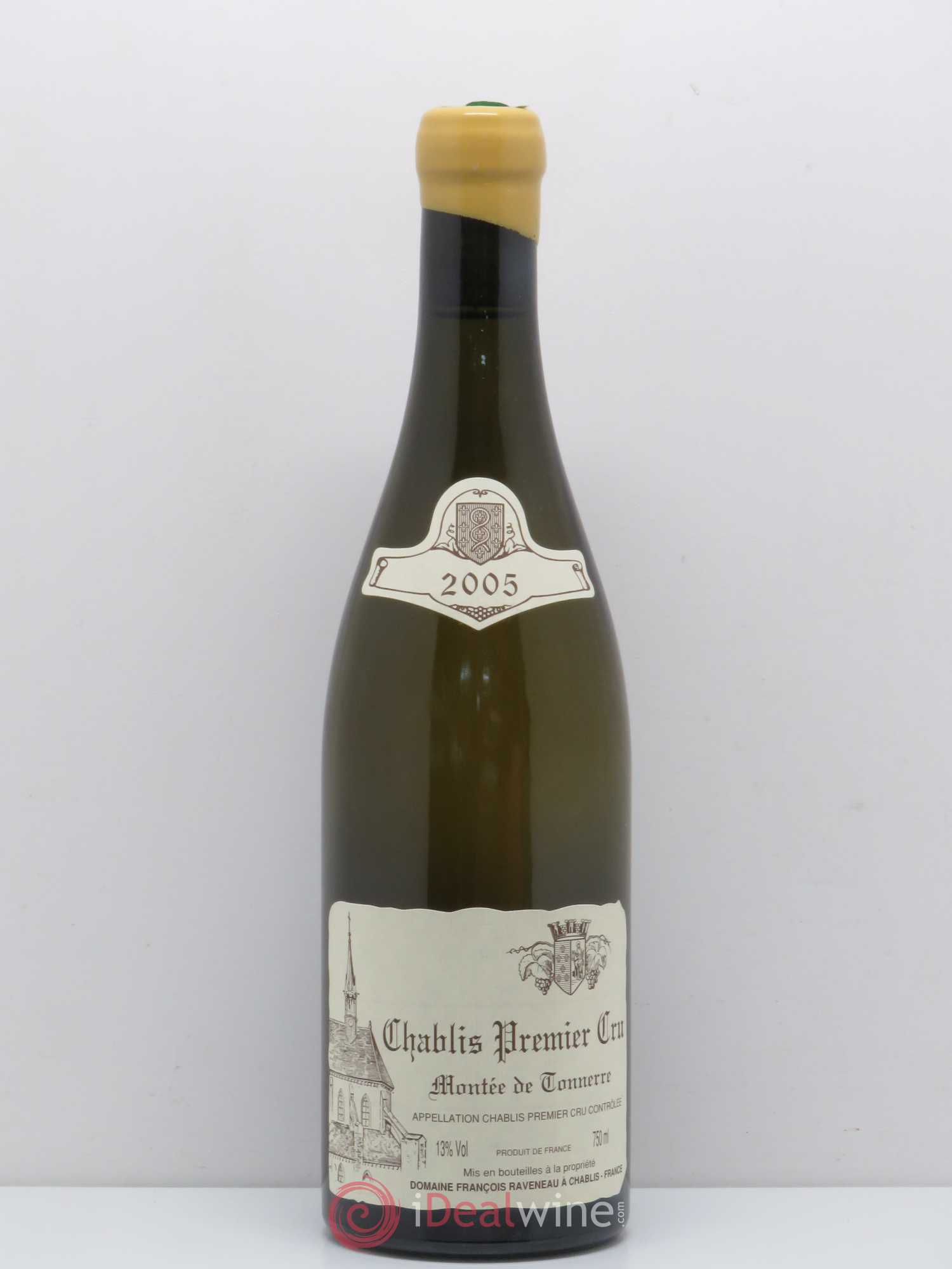 Chablis 1er Cru Montée de Tonnerre Raveneau (Domaine) 2005 - Posten von 1 Flasche - 0