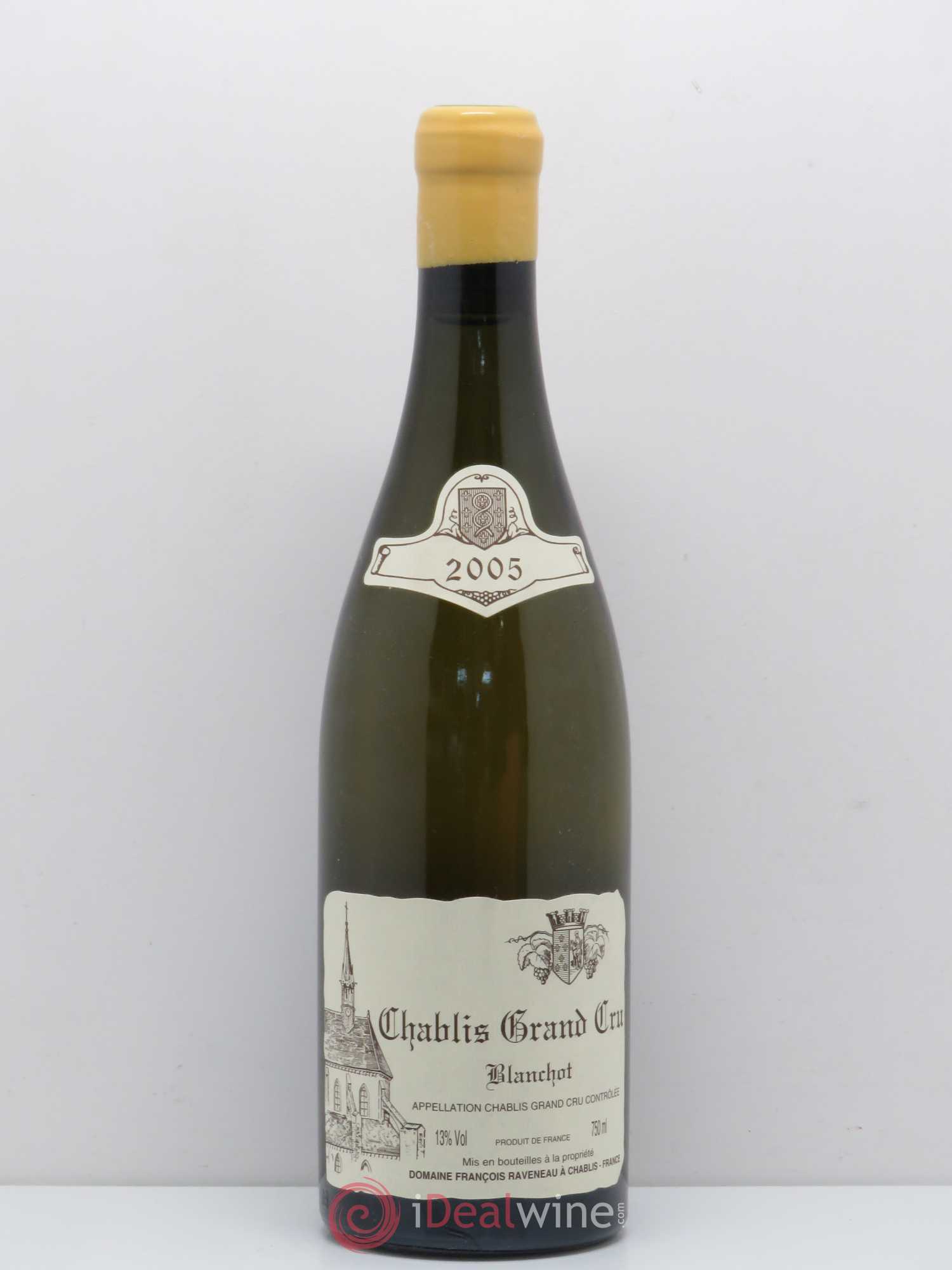 Chablis Grand Cru Blanchot Raveneau (Domaine) 2005 - Lot de 1 bouteille - 0