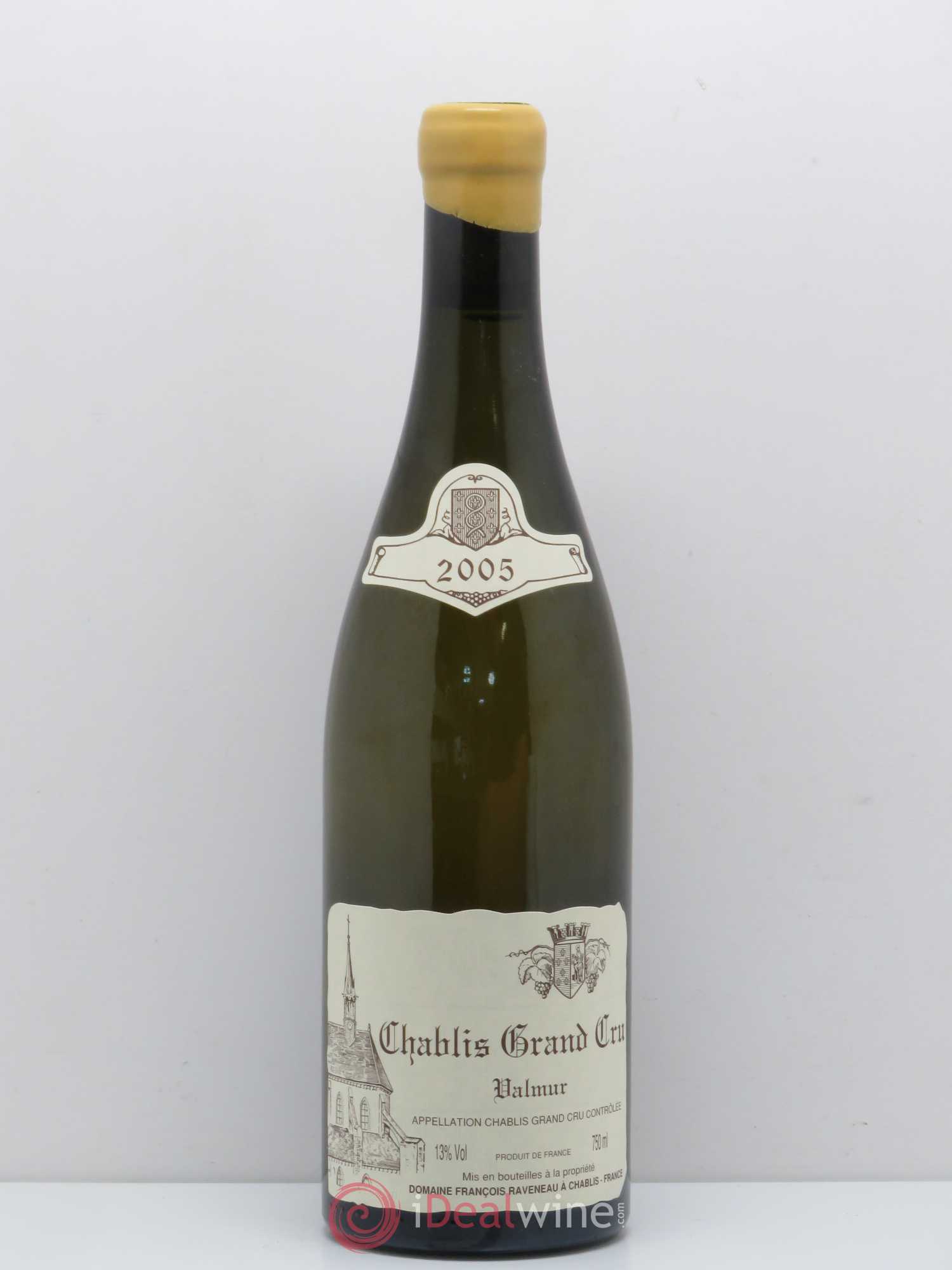 Chablis Grand Cru Valmur Raveneau (Domaine) 2005 - Lot de 1 bouteille - 0