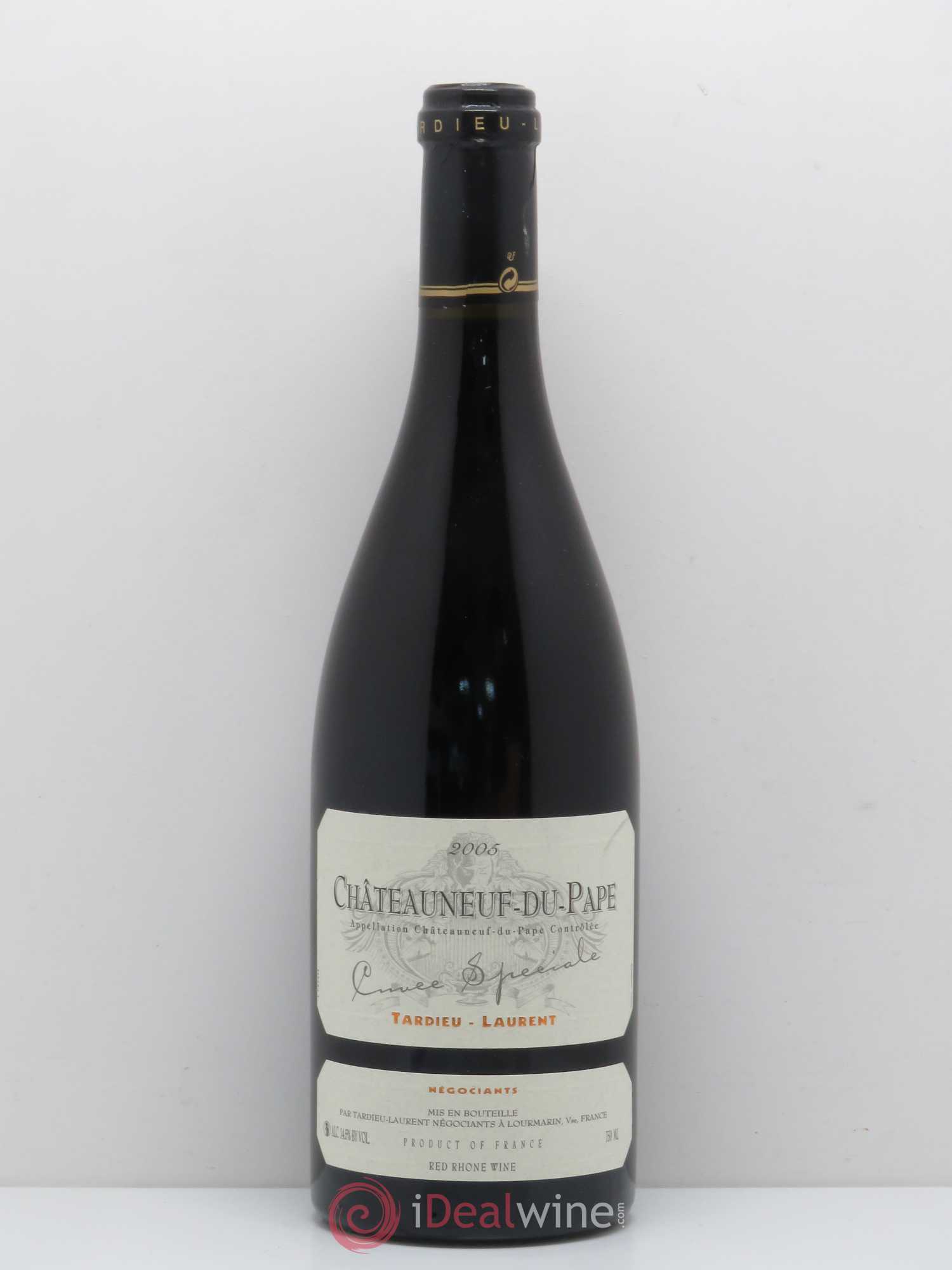 Châteauneuf-du-Pape Tardieu-Laurent Cuvée spéciale Famille Tardieu 2005 - Lot de 1 bouteille - 0