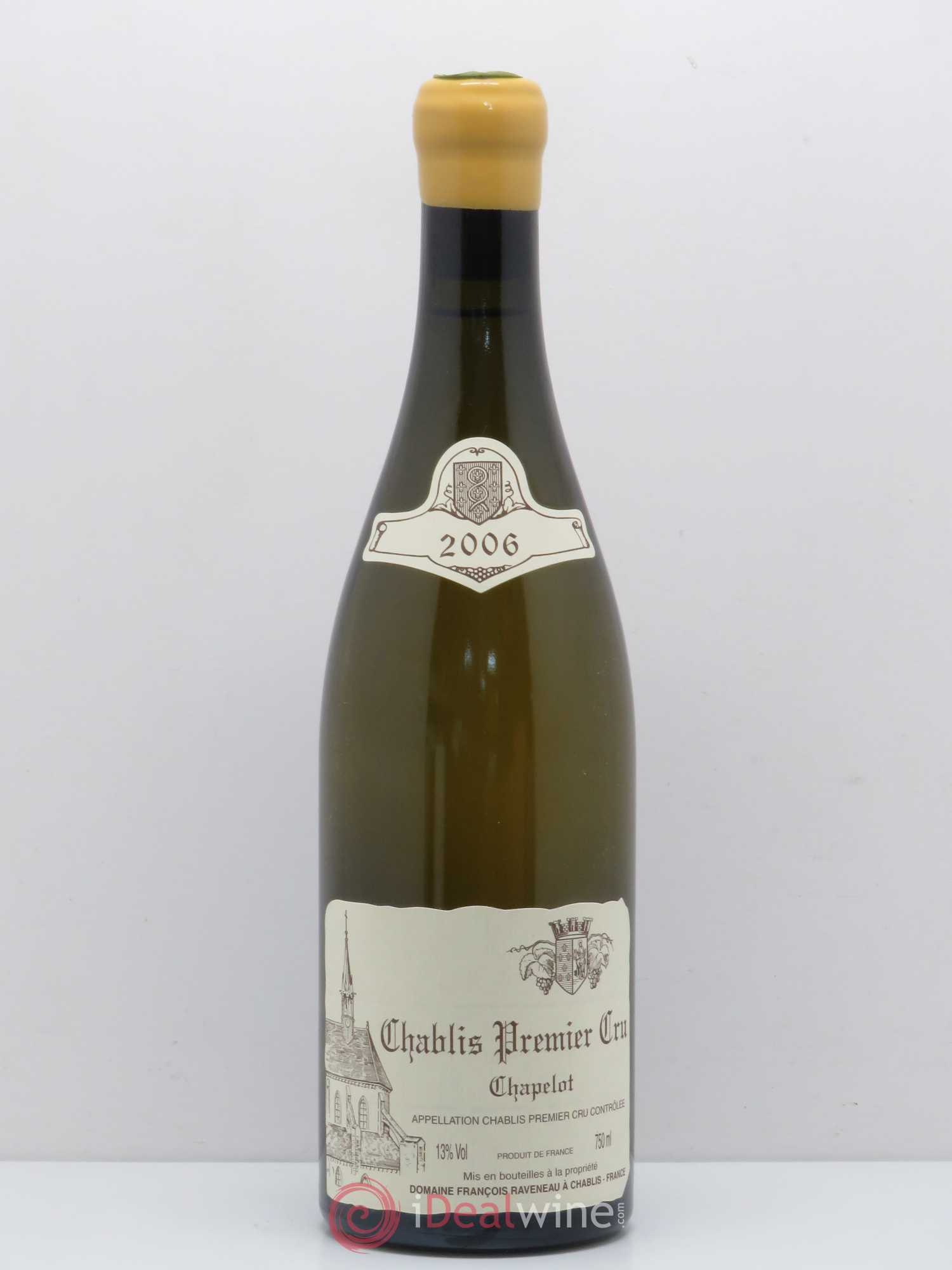 Chablis 1er Cru Chapelot Raveneau (Domaine) 2006 - Lot de 1 bouteille - 0
