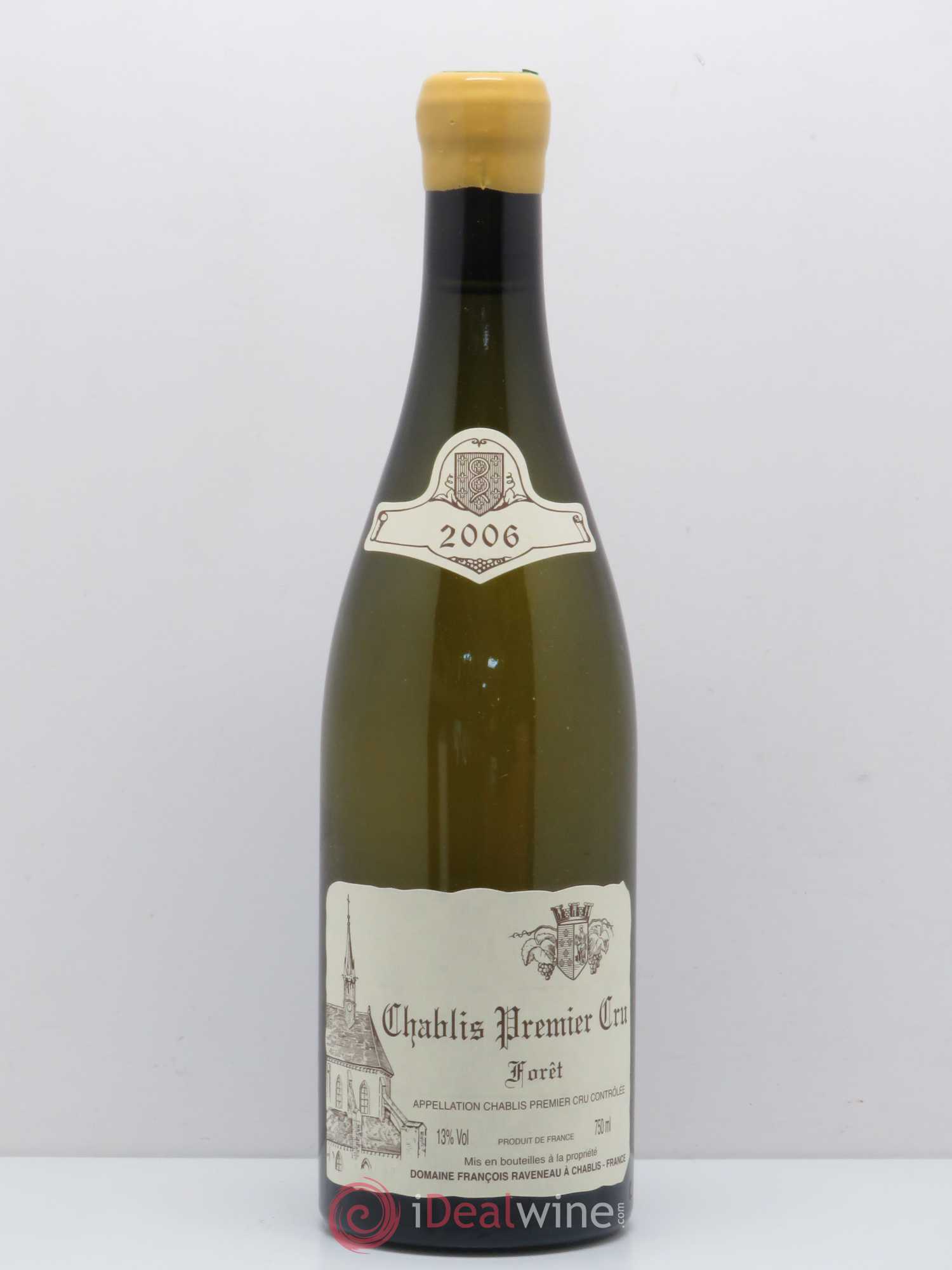 Chablis 1er Cru Forêt Raveneau (Domaine) 2006 - Lot de 1 bouteille - 0