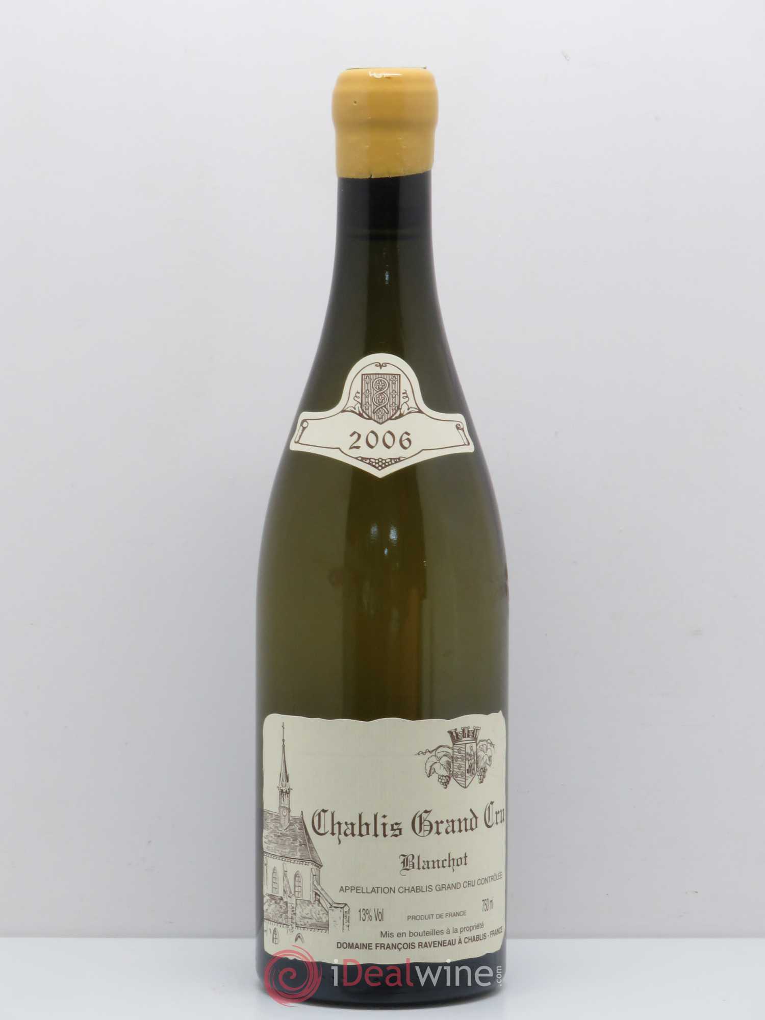 Chablis Grand Cru Blanchot Raveneau (Domaine) 2006 - Lot de 1 bouteille - 0