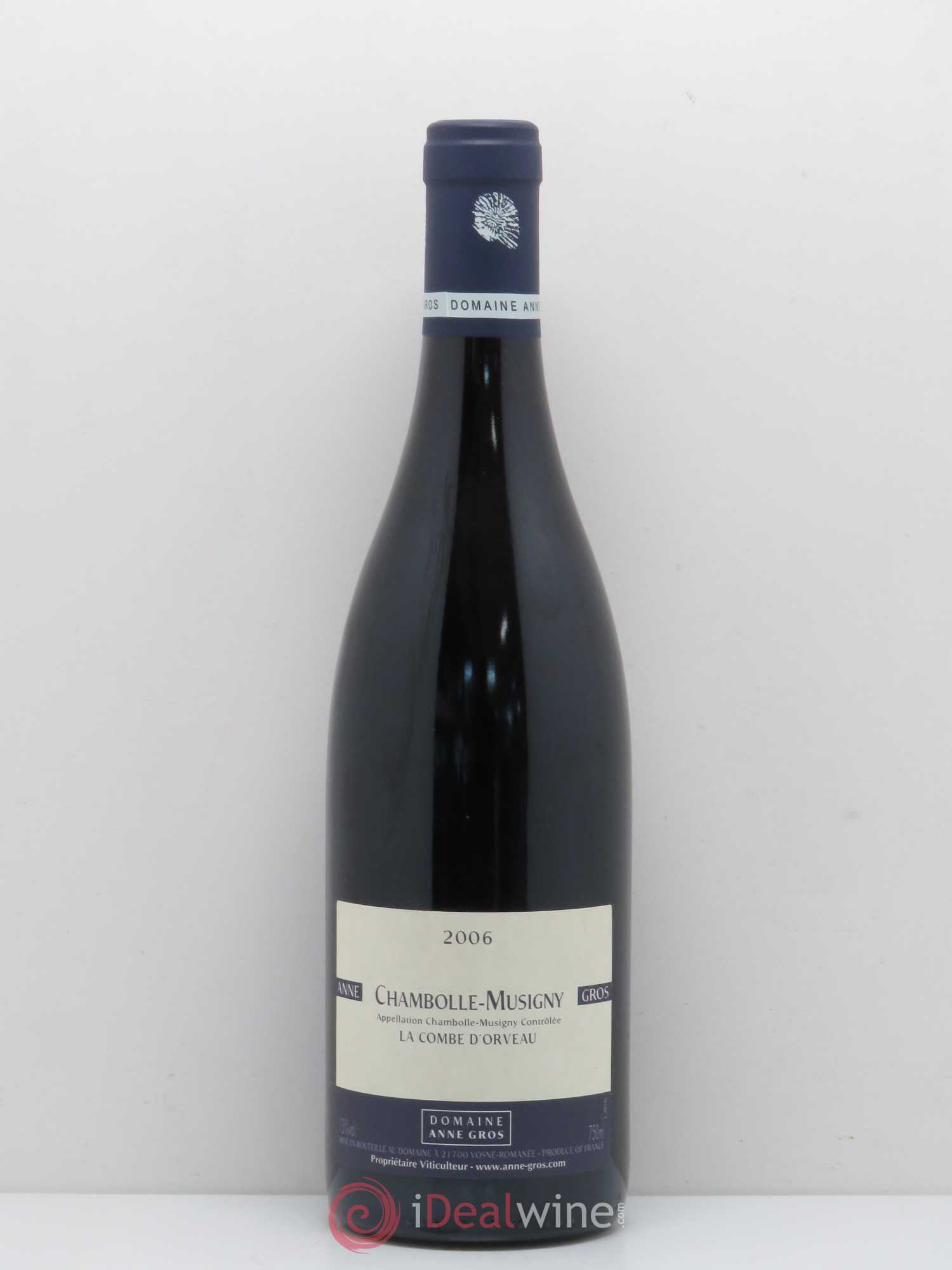 Chambolle-Musigny La Combe d'Orveau Anne Gros 2006 - Lot de 1 bouteille - 0