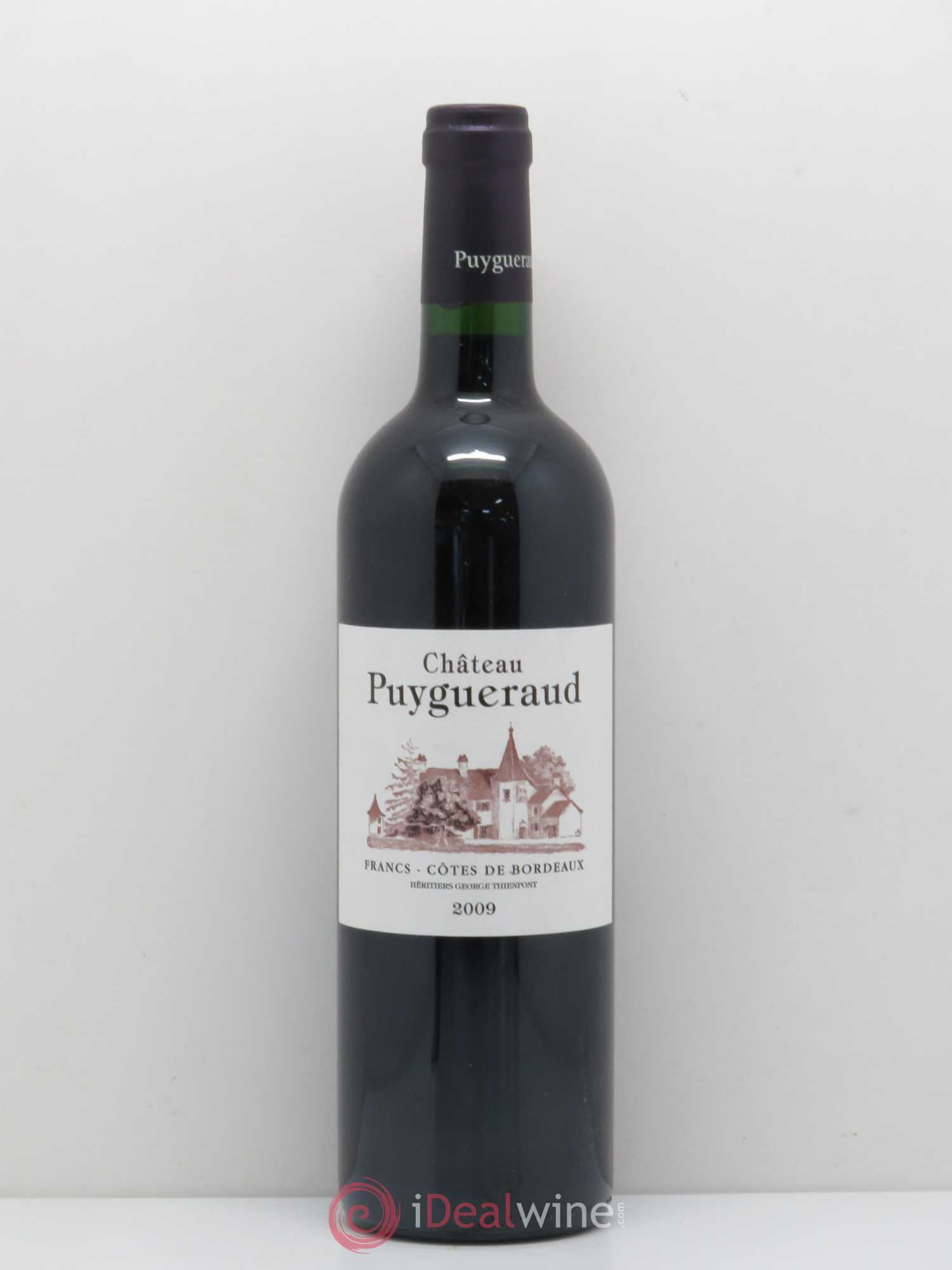 Côtes de Francs Château Puygueraud 2009 - Posten von 1 Flasche - 0