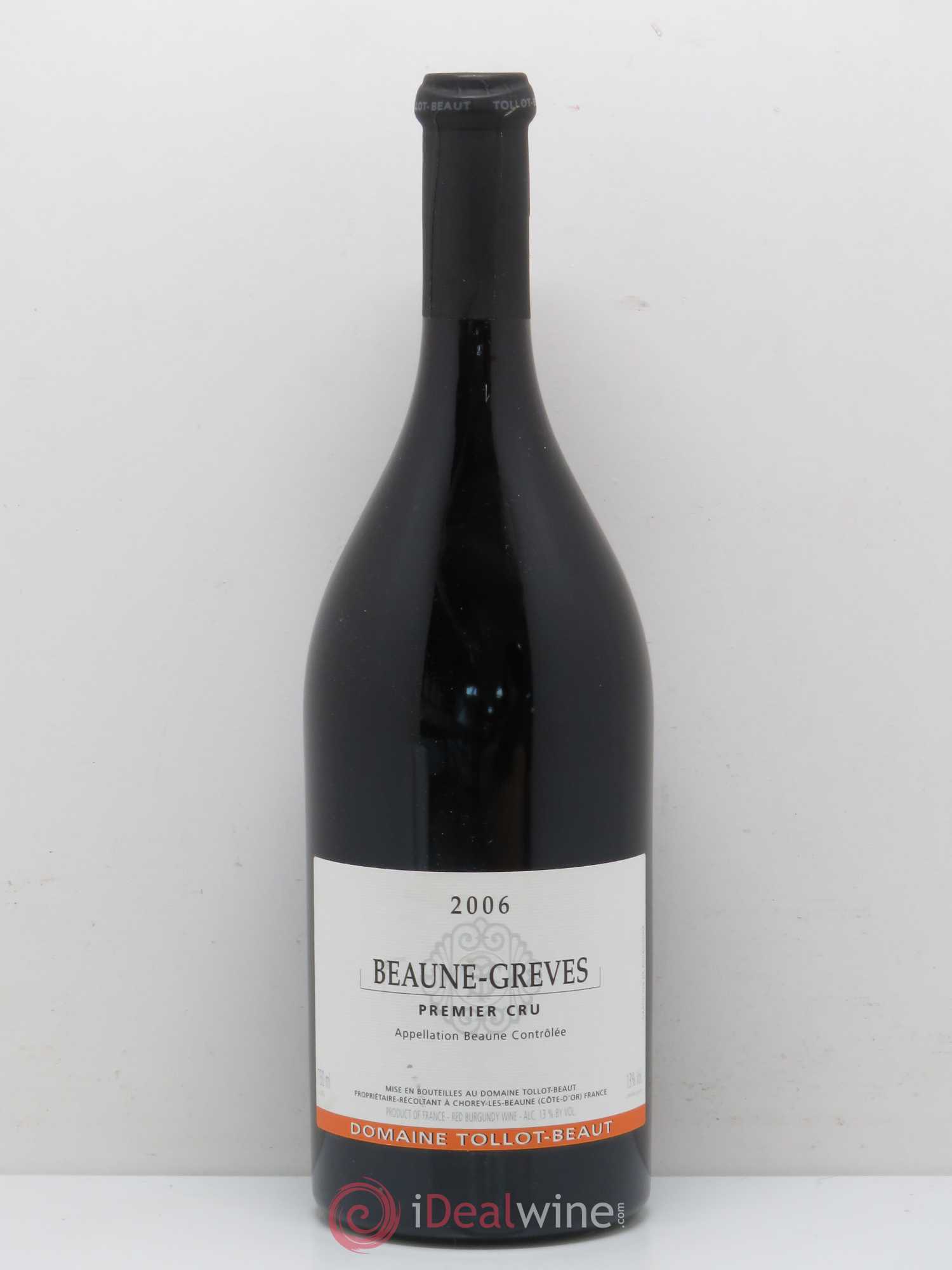 Beaune 1er Cru Greves Domaine Tollot Beaut et Fils 2006 - Posten von 1 Flasche - 0