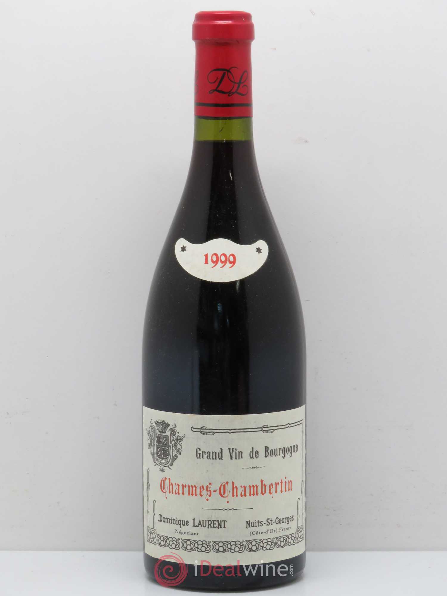 Charmes-Chambertin Grand Cru Domaine Dominique Laurent 1999 - Lot de 1 bouteille - 0