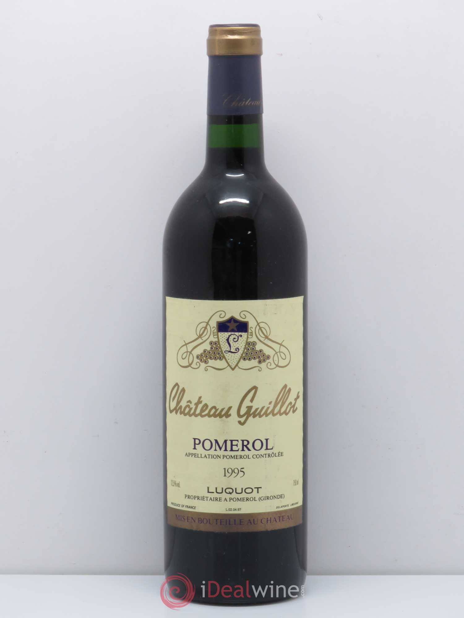 Château Guillot 1995 - Lot de 1 bouteille - 0